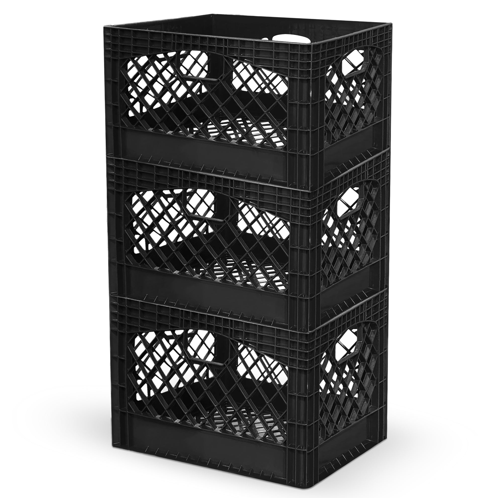 Juggernaut Storage Crate for Office Storage & Classroom Organization, 3-Pack - Smart-nests