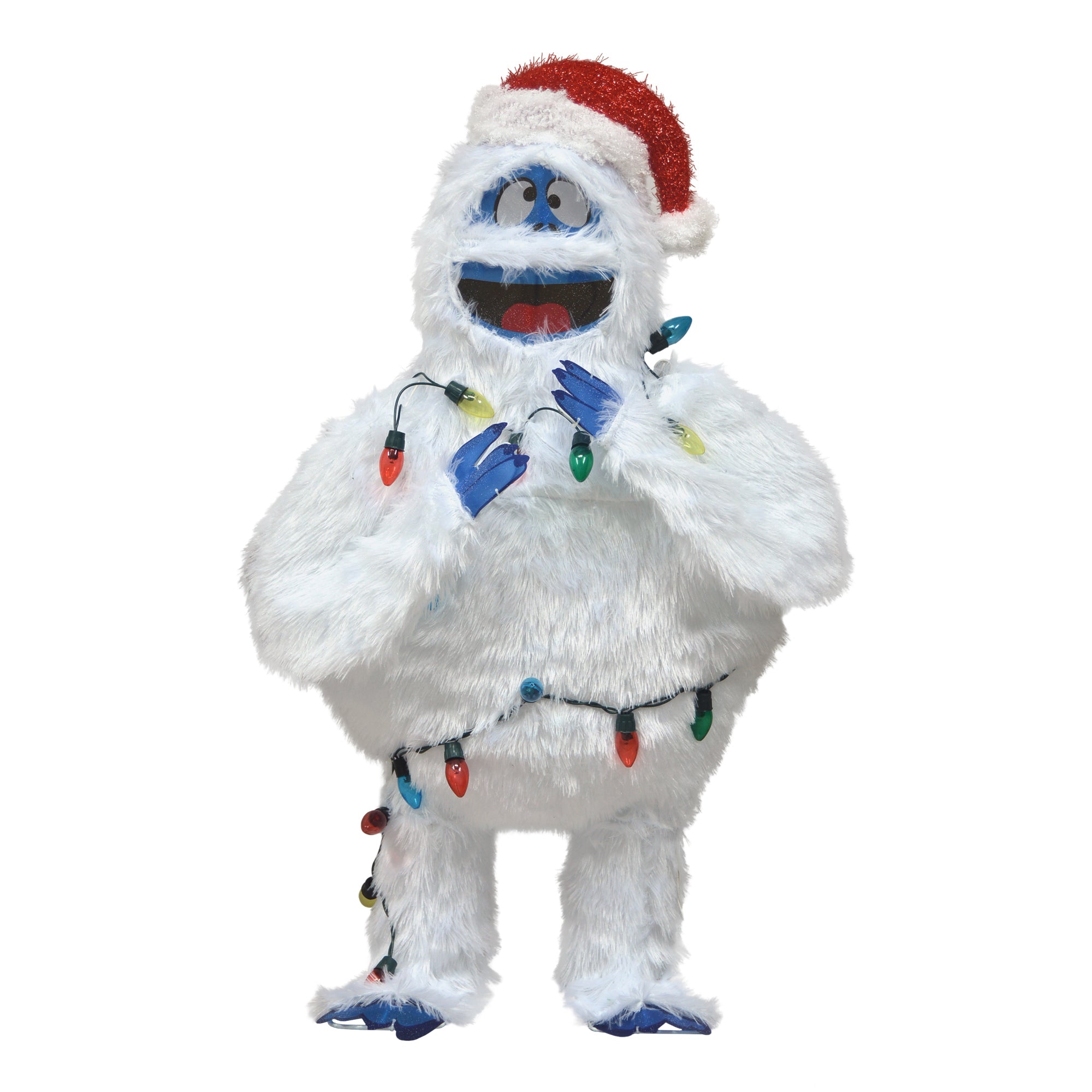 ProductWorks 48 Inch Bumble Pre-Lit Christmas Yard Ornament Holiday Decoration - Smart-nests