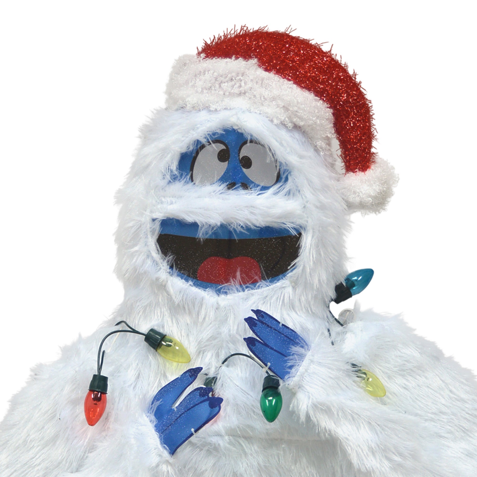 ProductWorks 48 Inch Bumble Pre-Lit Christmas Yard Ornament Holiday Decoration - Smart-nests