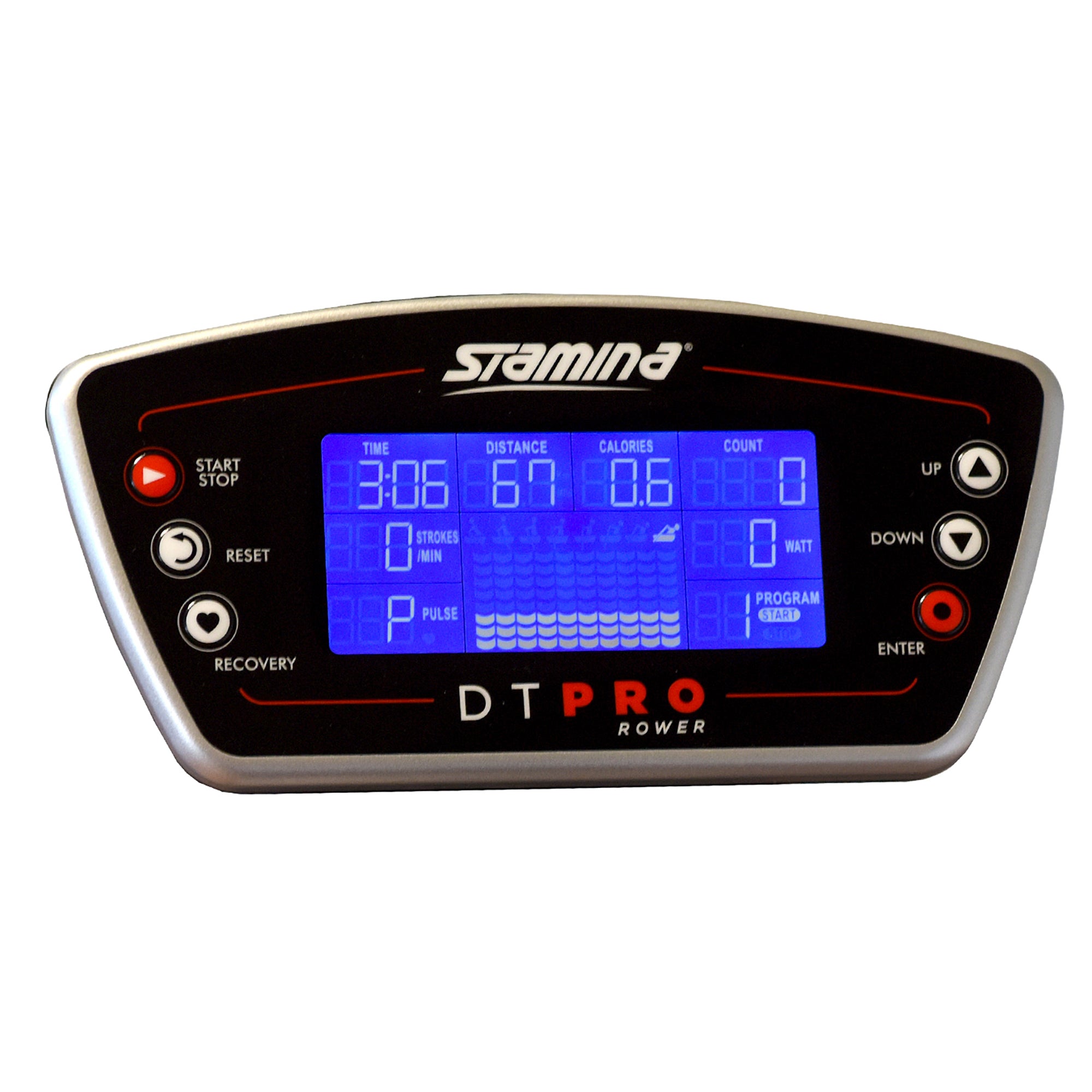 Stamina Products DT Pro Power Air and Magnetic Resistance Rowing Fitness Machine - Smart-nests