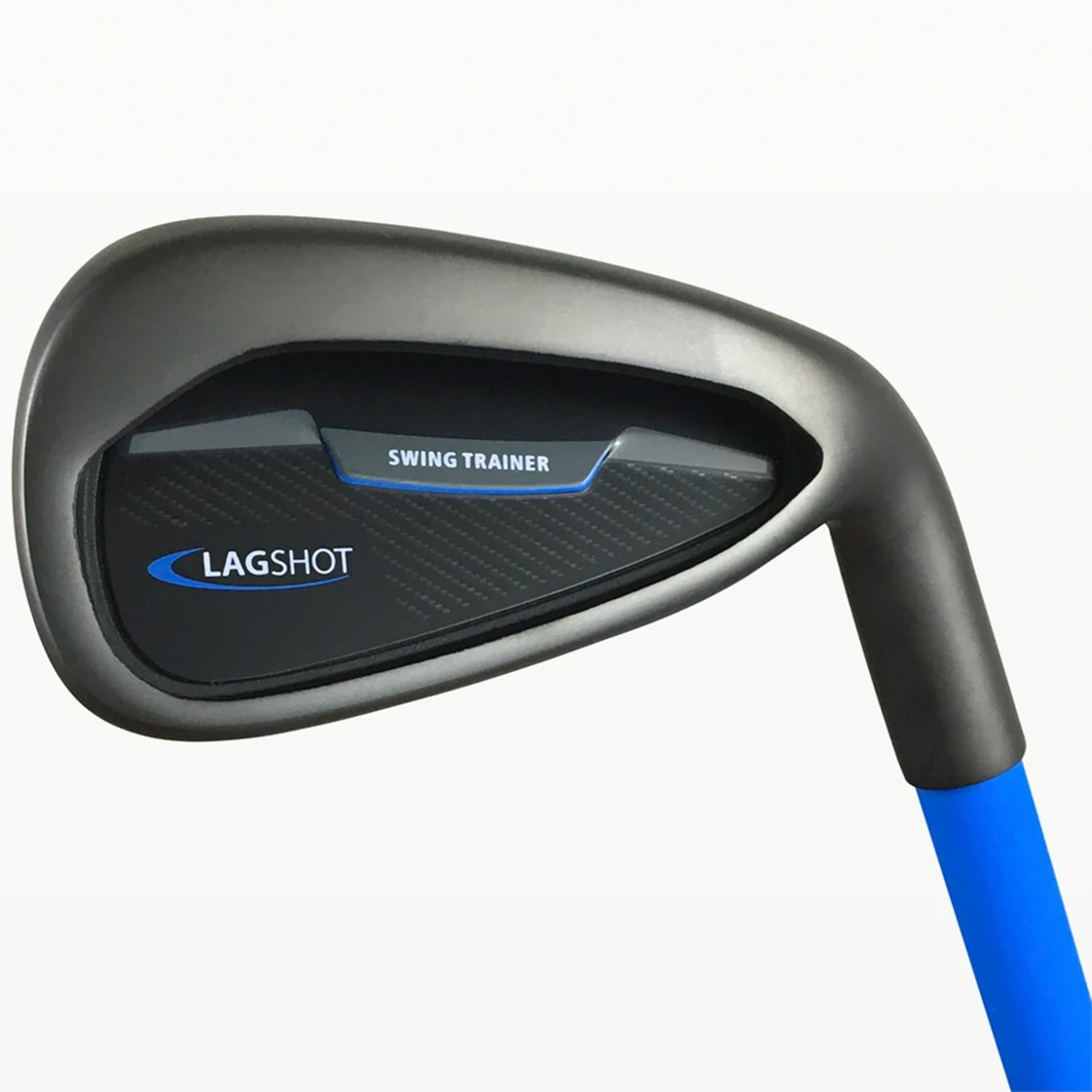 Lag Shot 7 Iron Golf Club Swing Trainer Stick for Right Handed Men, Black/Blue - Smart-nests