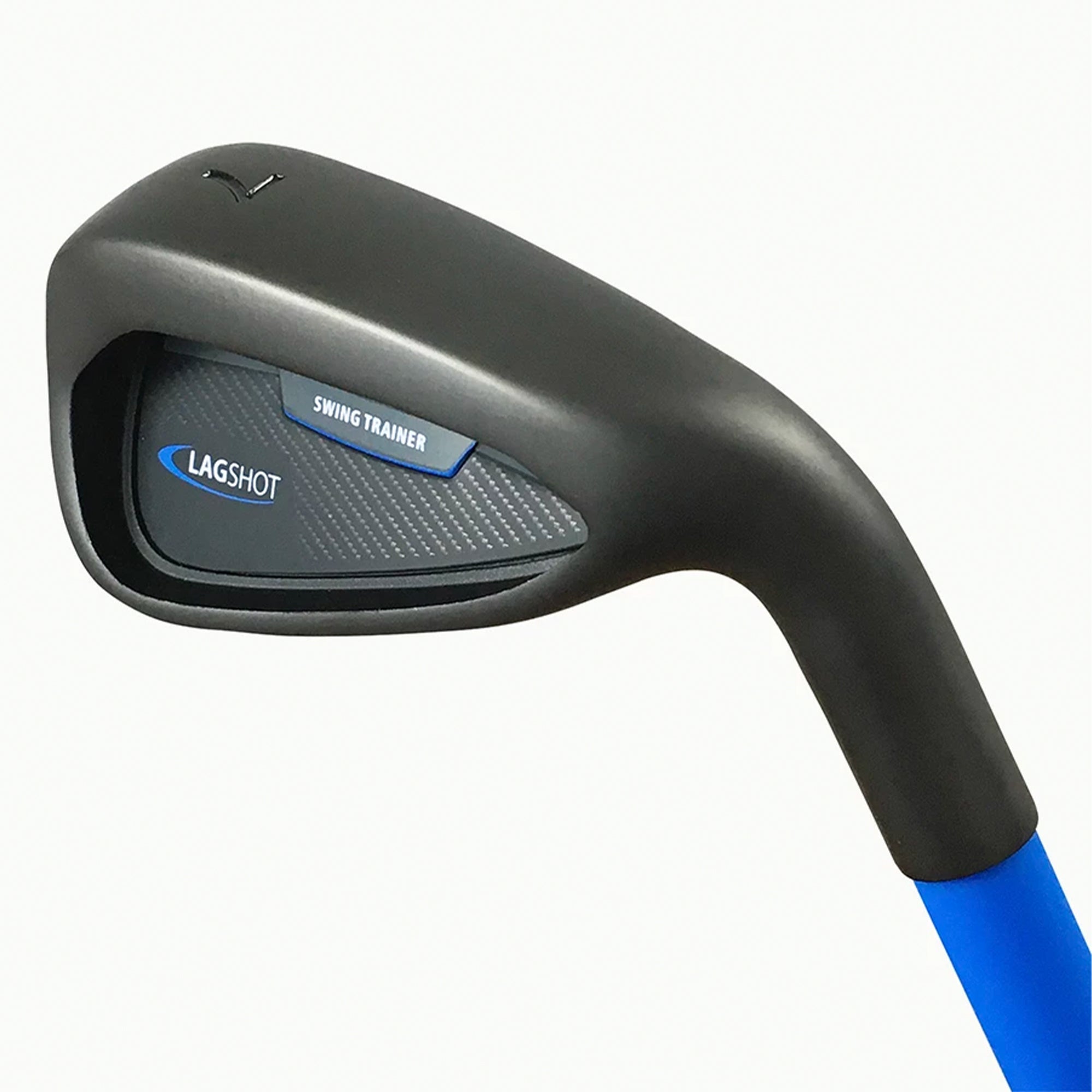 Lag Shot 7 Iron Golf Club Swing Trainer Stick for Right Handed Men, Black/Blue - Smart-nests