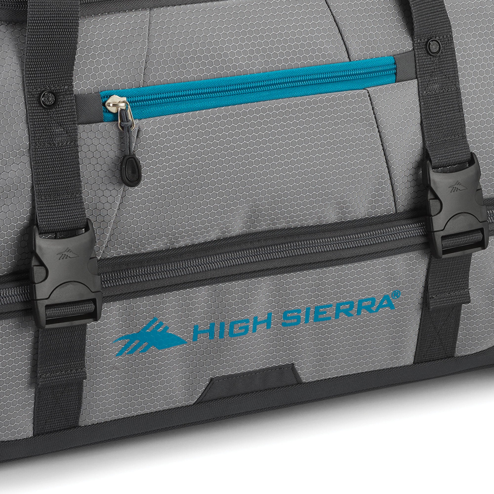 High Sierra Fairlead 28 Inch Drop Bottom Wheeled Duffel Bag Luggage (Open Box) - Smart-nests