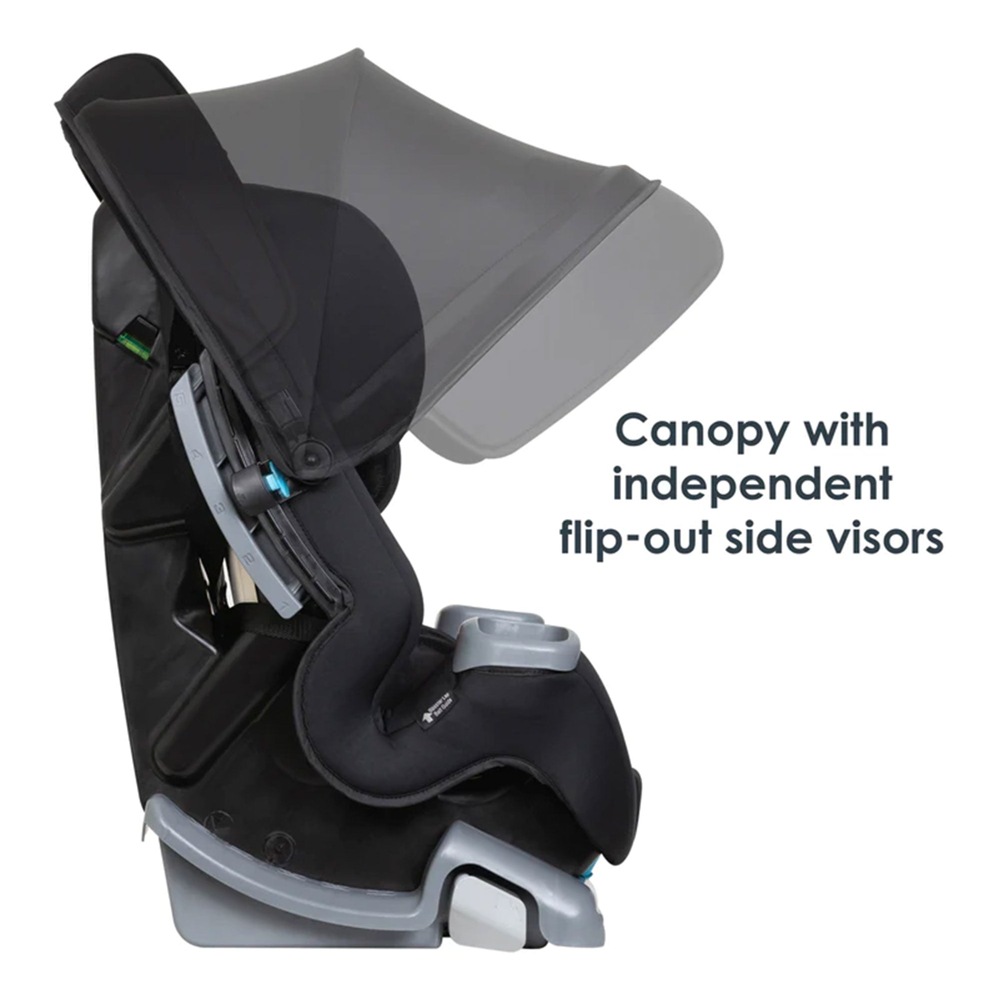 Baby Trend Cover Me 4 in 1 Convertible Car Seat w/ Canopy, Scooter (Black/Red) - Smart-nests