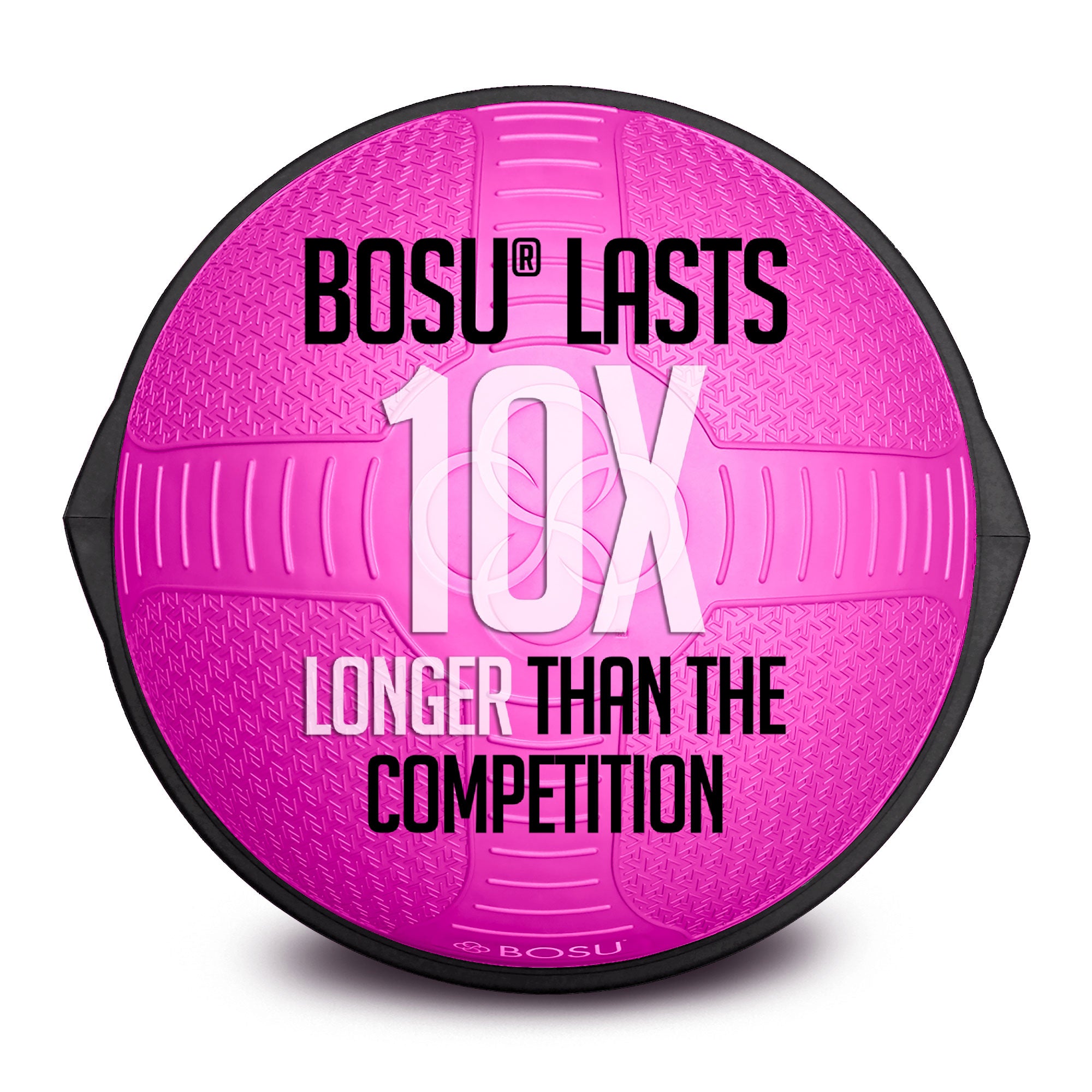 BOSU NexGen Home Fitness Exercise Gym Strength Flexibility Balance Trainer, Pink - Smart-nests