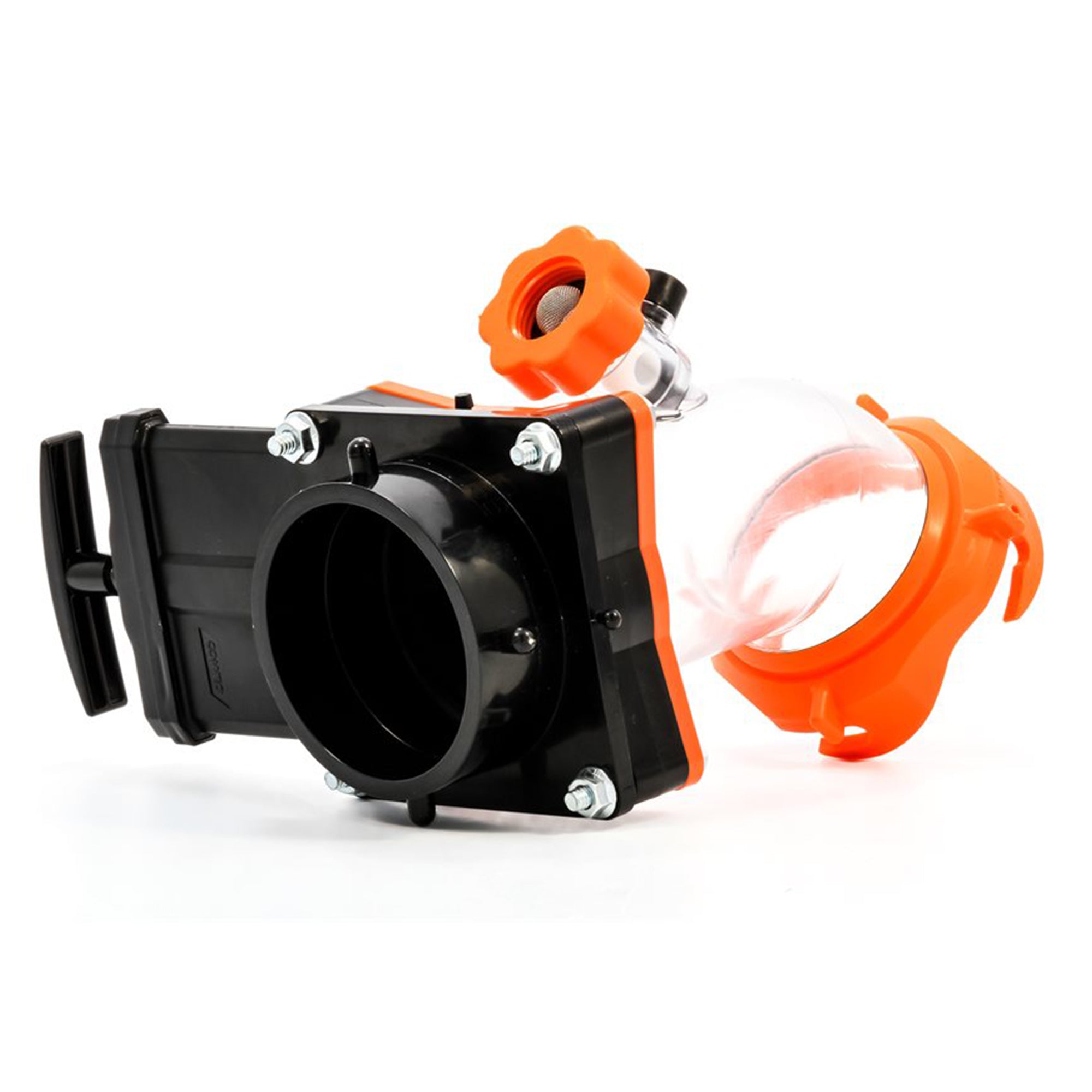 Camco Rhino Blaster Pro Clear Elbow RV Trailer Holding Tank Rinser w/Gate Valve - Smart-nests