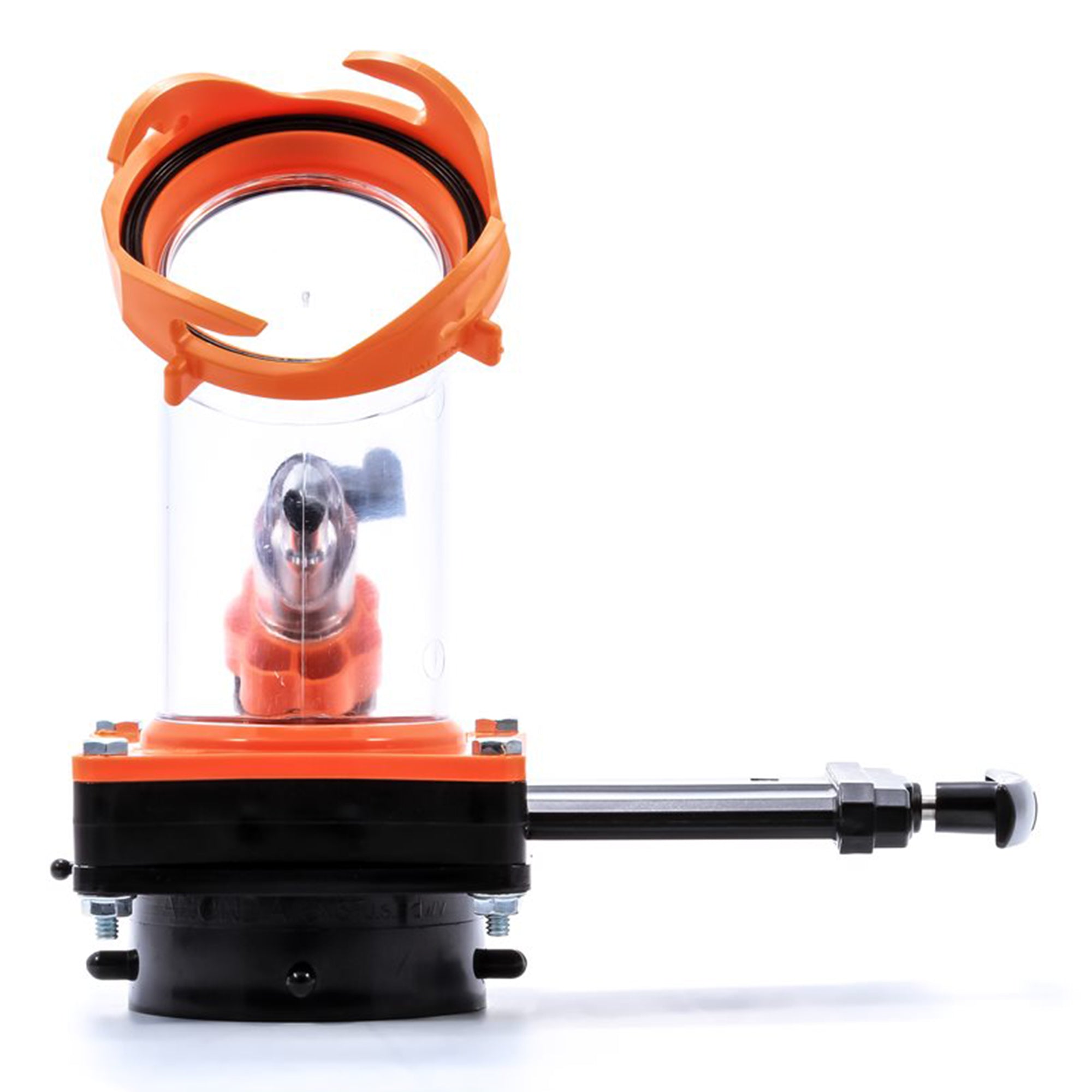 Camco Rhino Blaster Pro Clear Elbow RV Trailer Holding Tank Rinser w/Gate Valve - Smart-nests