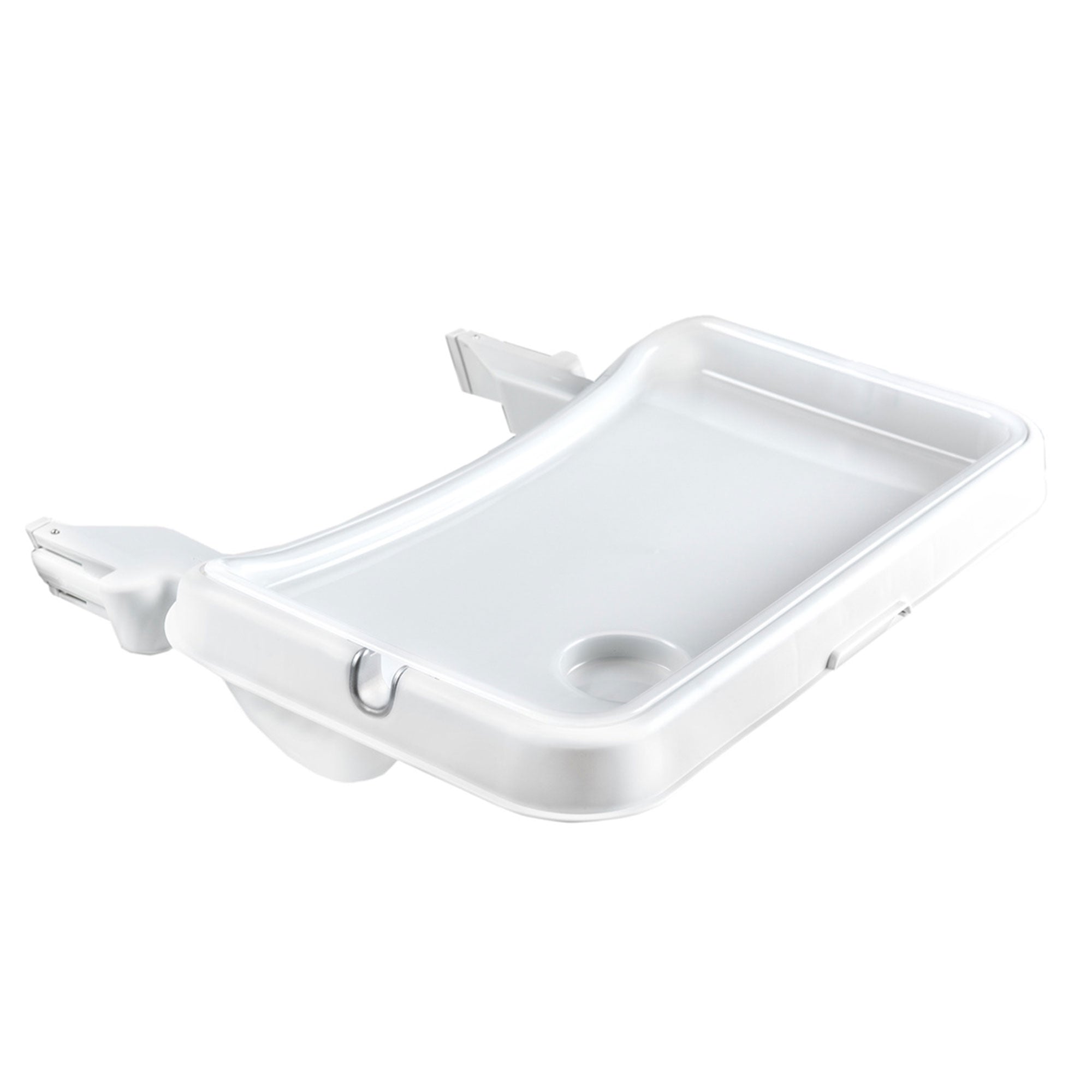 hauck Alpha+ Grow Along Wooden High Chair w/White Tray Table & Grey Cushion - Smart-nests