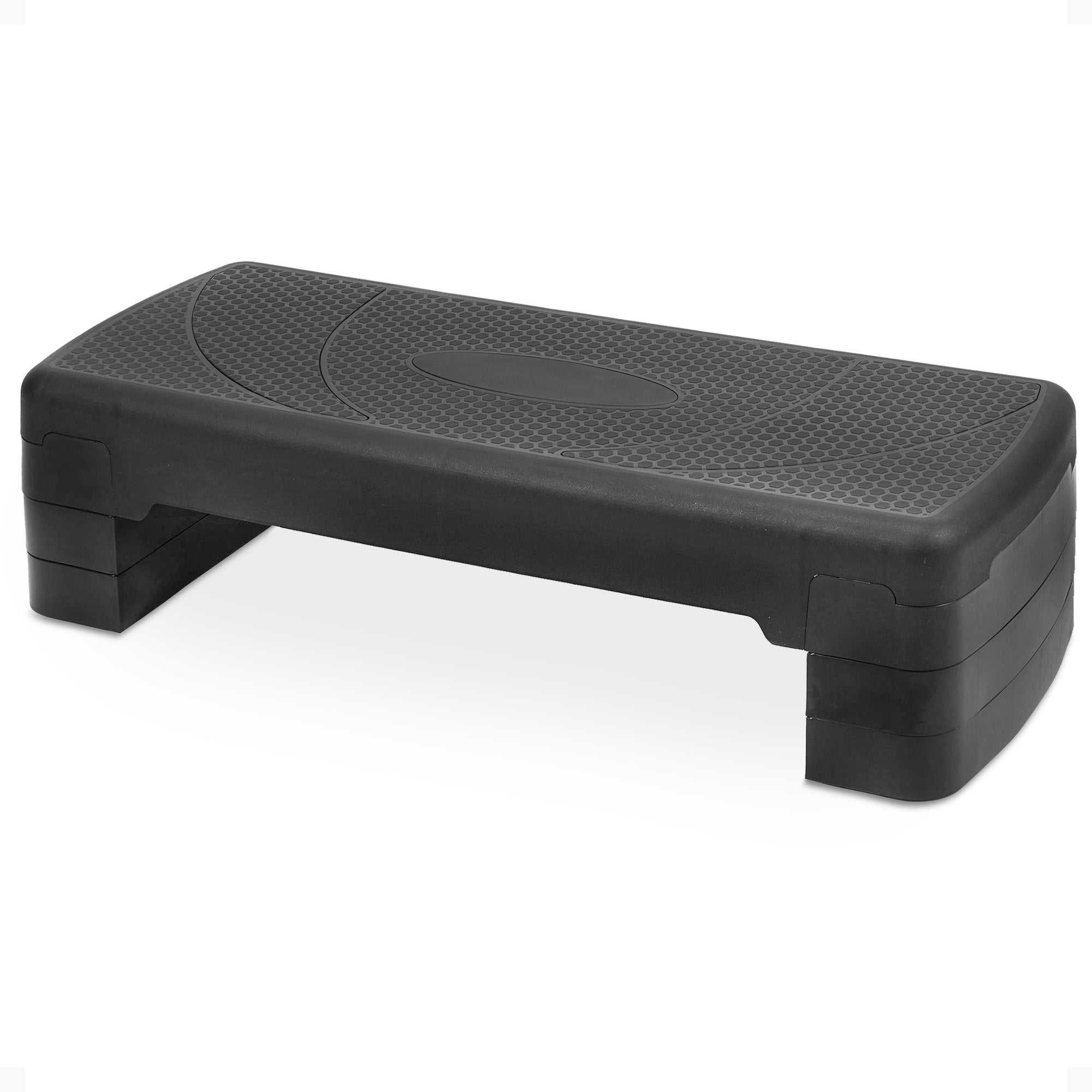 BalanceFrom Fitness Adjustable Workout Aerobic Step Platform Trainer w/Raisers - Smart-nests