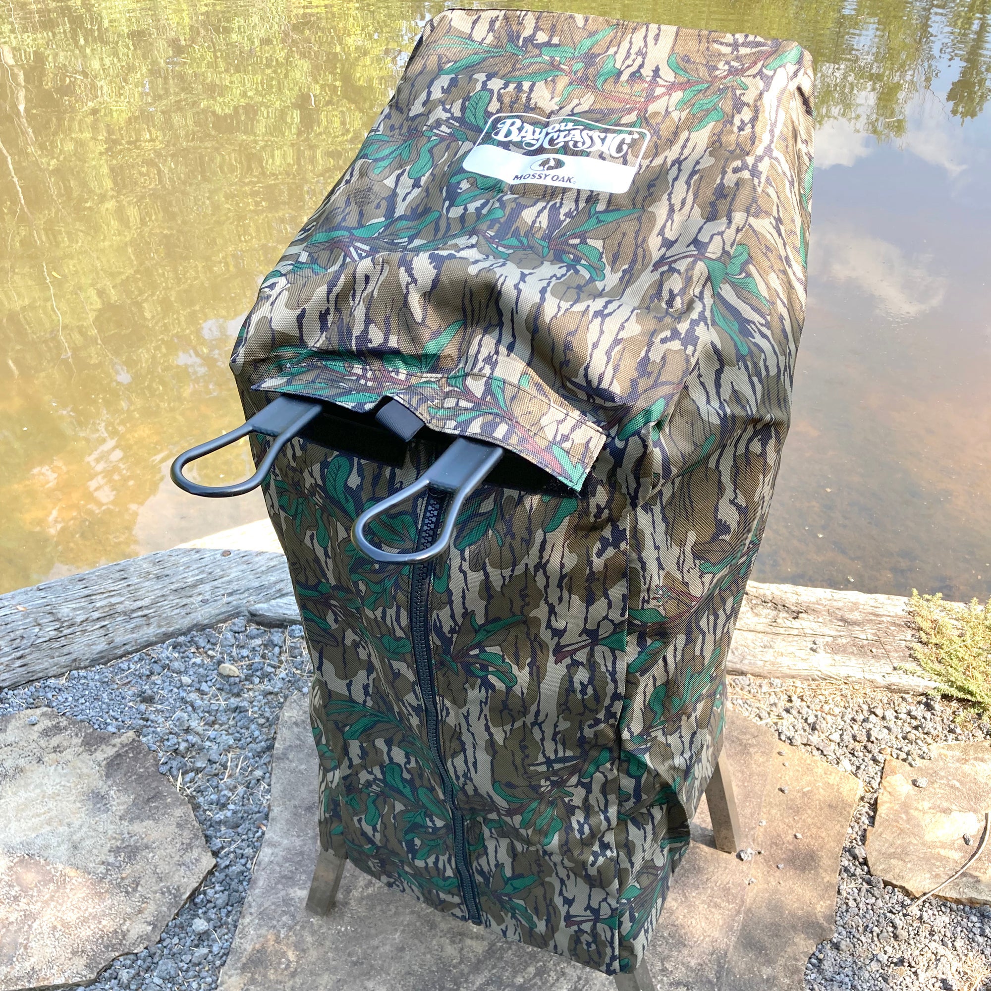Bayou Classic Outdoor Fitted Fryer Cover for 700-701 4 Gallon Fryer, Mossy Oak - Smart-nests