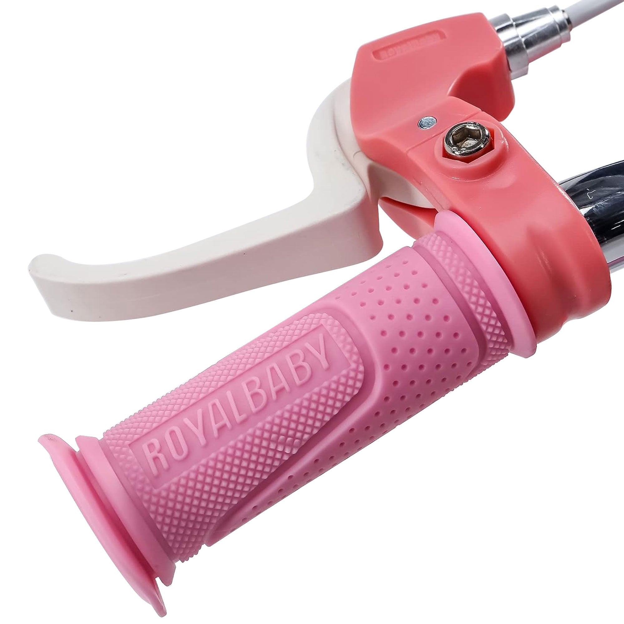 RoyalBaby Little Swan 12" Carbon Steel Kids Bicycle with Dual Hand Brakes, Pink - Smart-nests