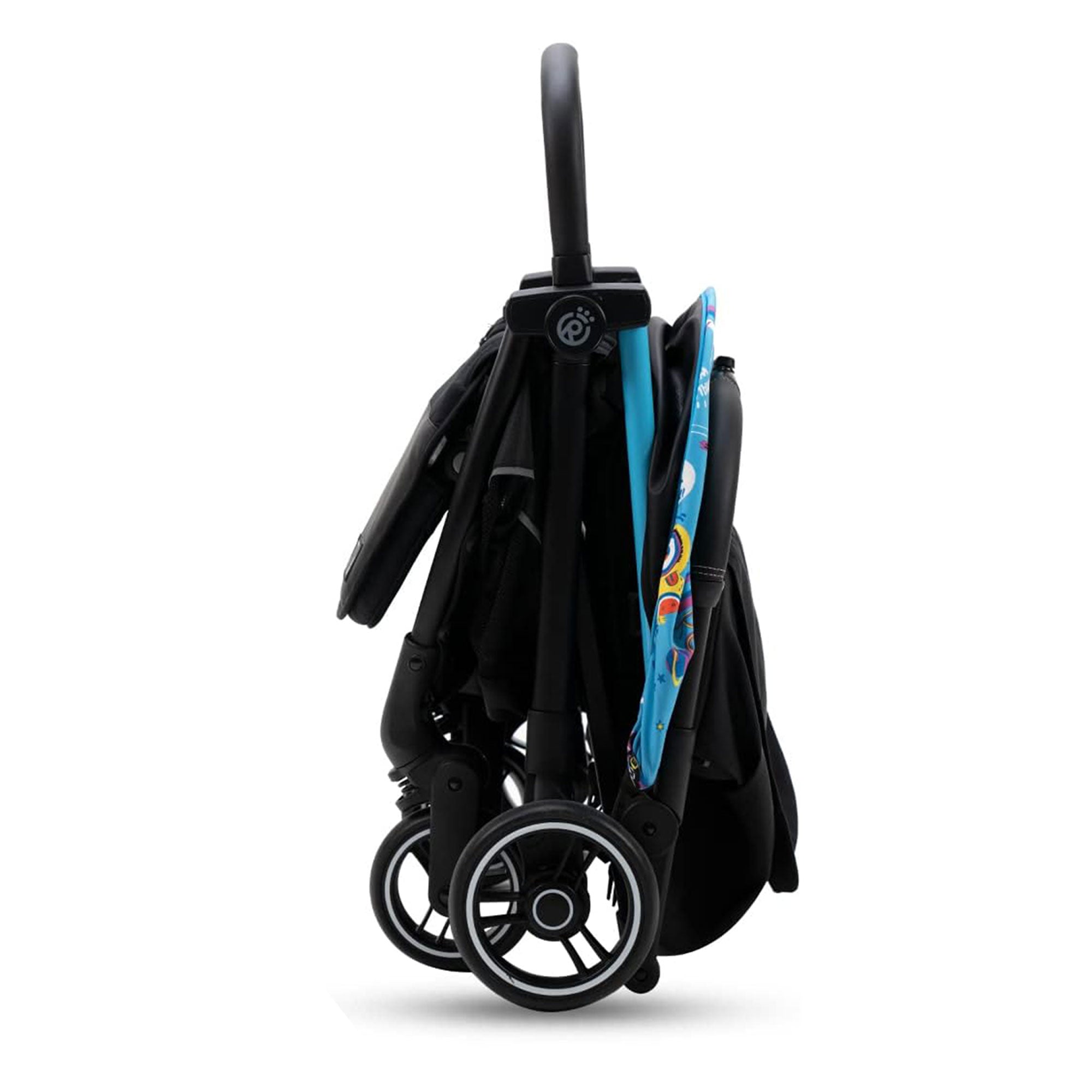 RoyalBaby 360 Classic Seat Compact Fold Portable Travel Stroller, Black/Blue - Smart-nests