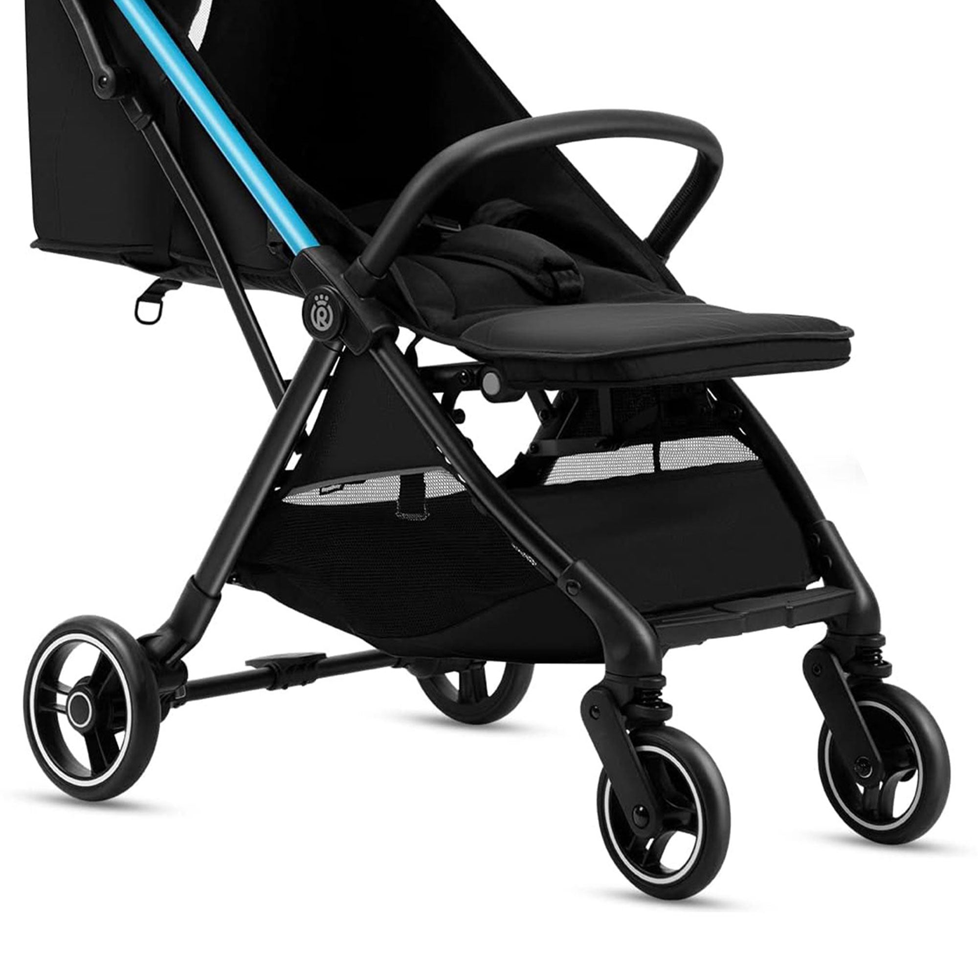 RoyalBaby 360 Classic Seat Compact Fold Portable Travel Stroller, Black/Blue - Smart-nests