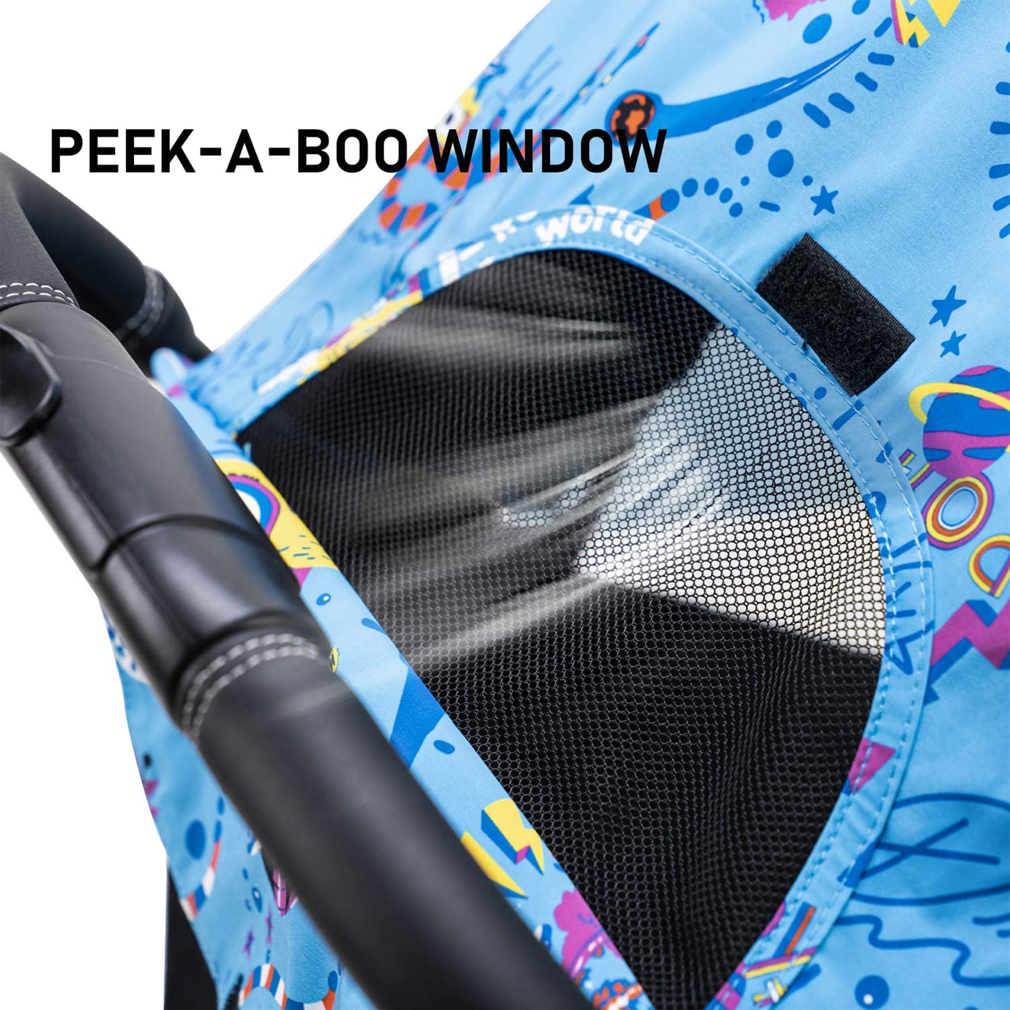 RoyalBaby 360 Classic Seat Compact Fold Portable Travel Stroller, Black/Blue - Smart-nests