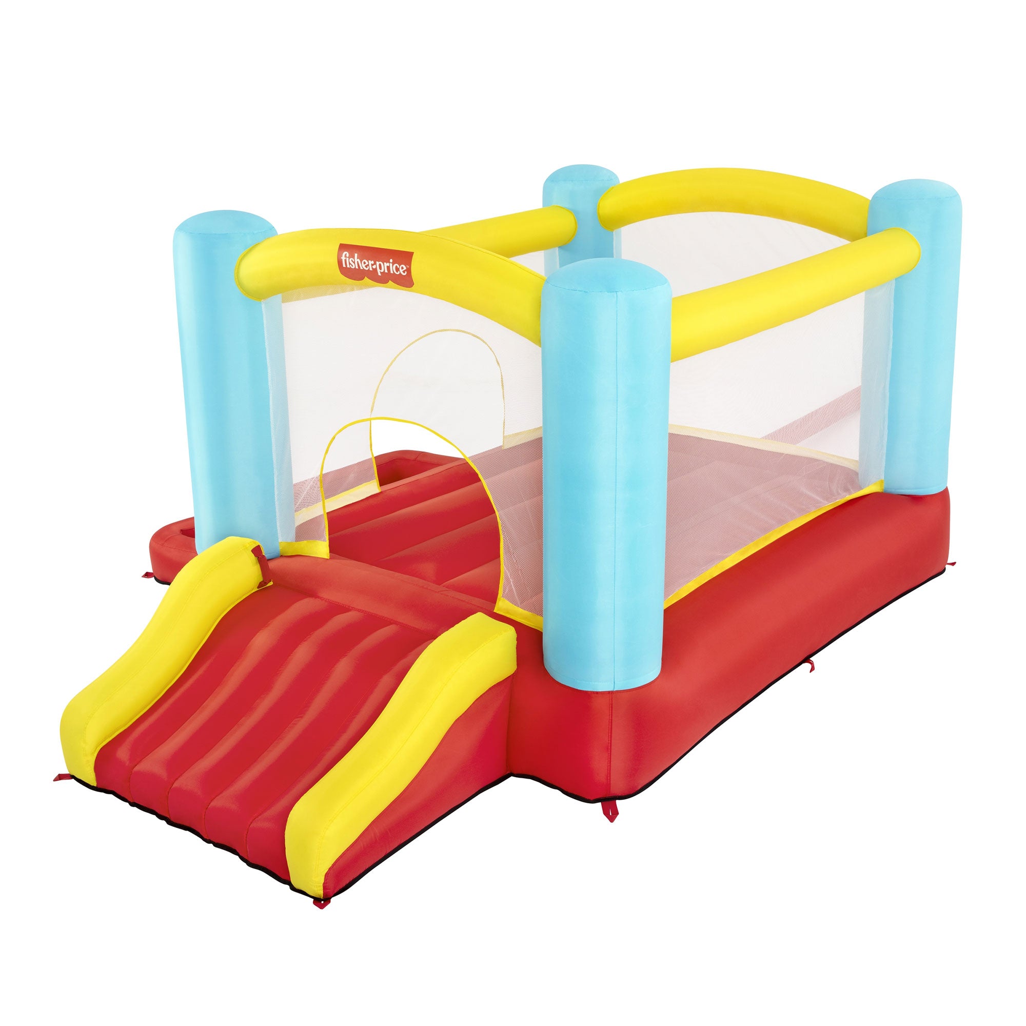 Fisher-Price  Bouncemania 12 Foot Mega Bouncer with Slide & 50 Play Balls - Smart-nests