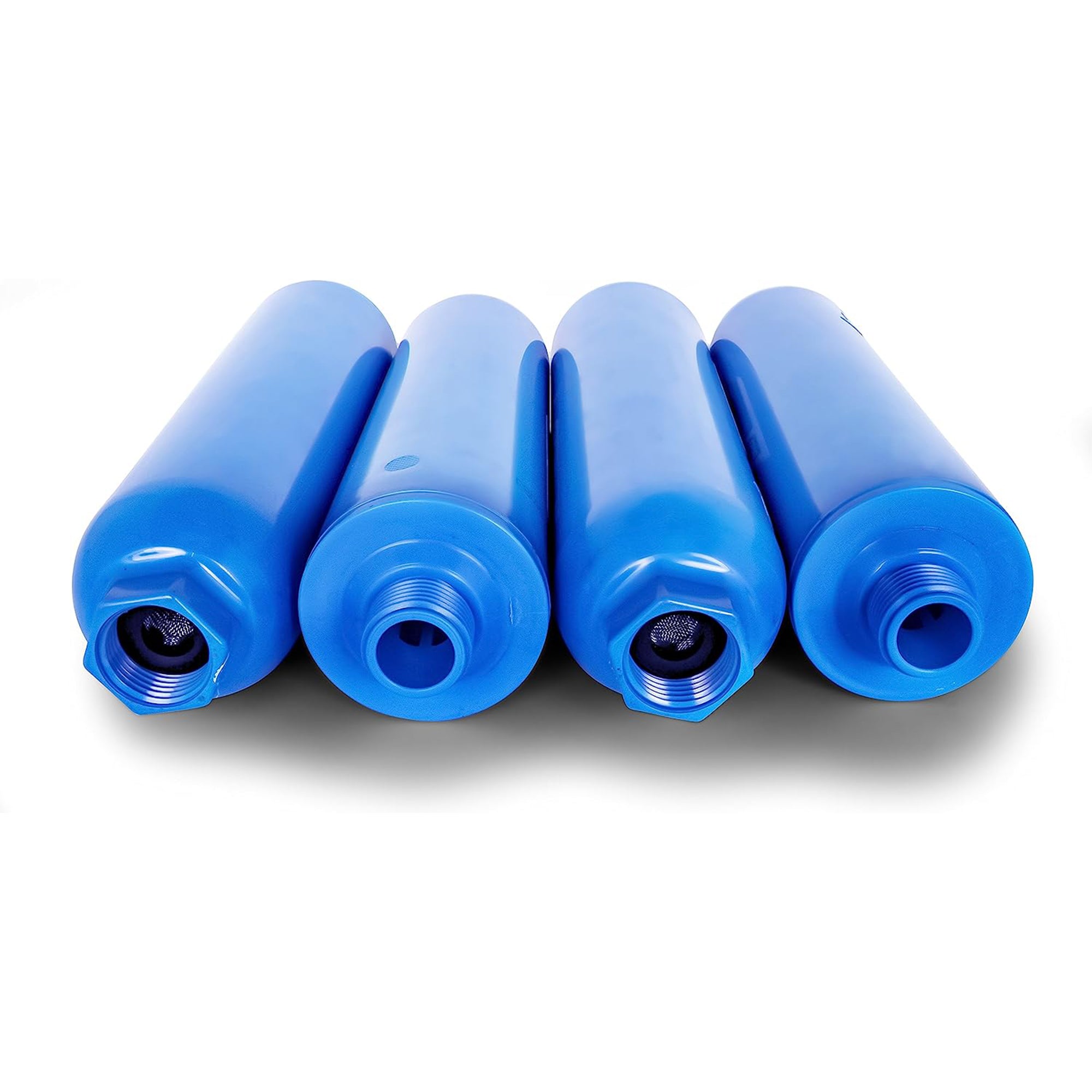 Camco TastePURE 20 Micron Camper RV Water Filter w/GAC & KDF Filtration (4-Pack) - Smart-nests