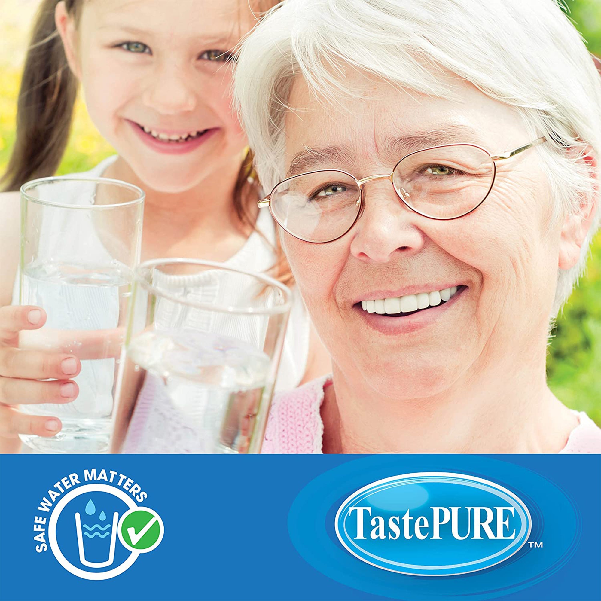 Camco TastePURE 20 Micron Camper RV Water Filter w/GAC & KDF Filtration (4-Pack) - Smart-nests