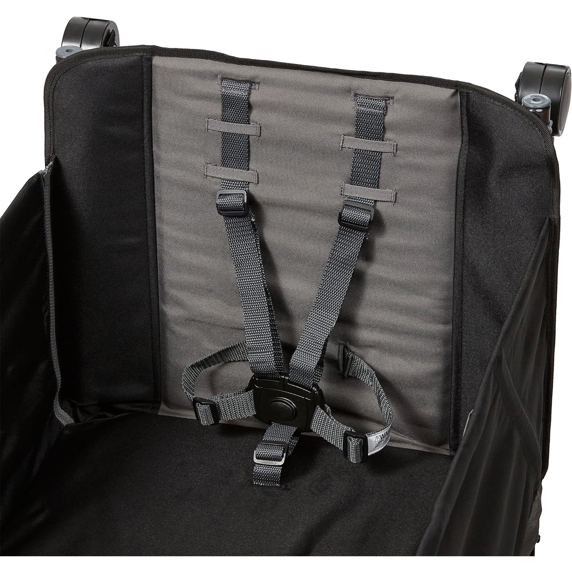 Radio Flyer Collapsible Trav’ler Stroll ‘N Wagon with Protective Cover, Black - Smart-nests