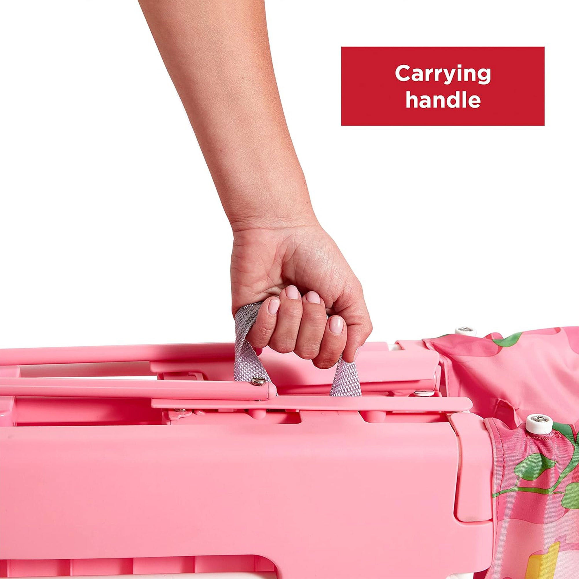 Radio Flyer Play & Fold Away Princess Castle Toy Slide Toddler Playhouse, Pink - Smart-nests
