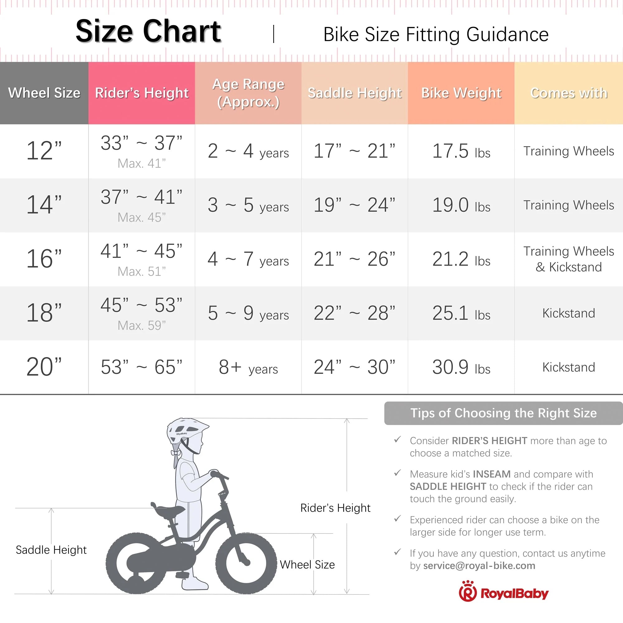 RoyalBaby Stargirl 16" Kids Bicycle with Kickstand and Training Wheels, Purple - Smart-nests