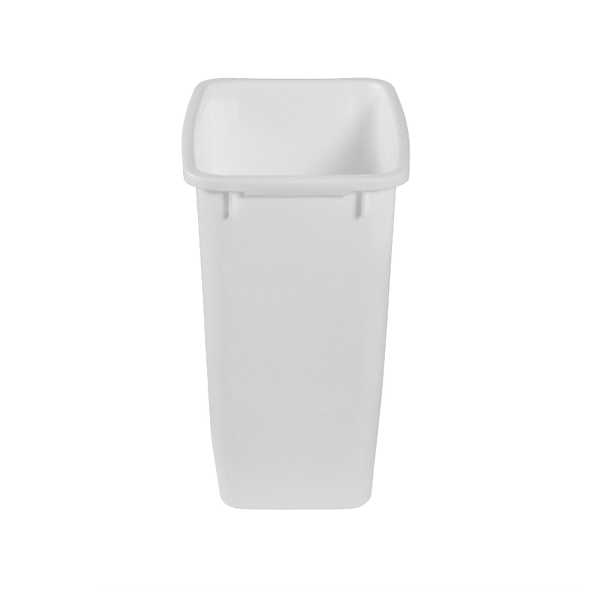 Rubbermaid 21 Qt Traditional Wastebasket Indoor Home Trash Can Container, White - Smart-nests