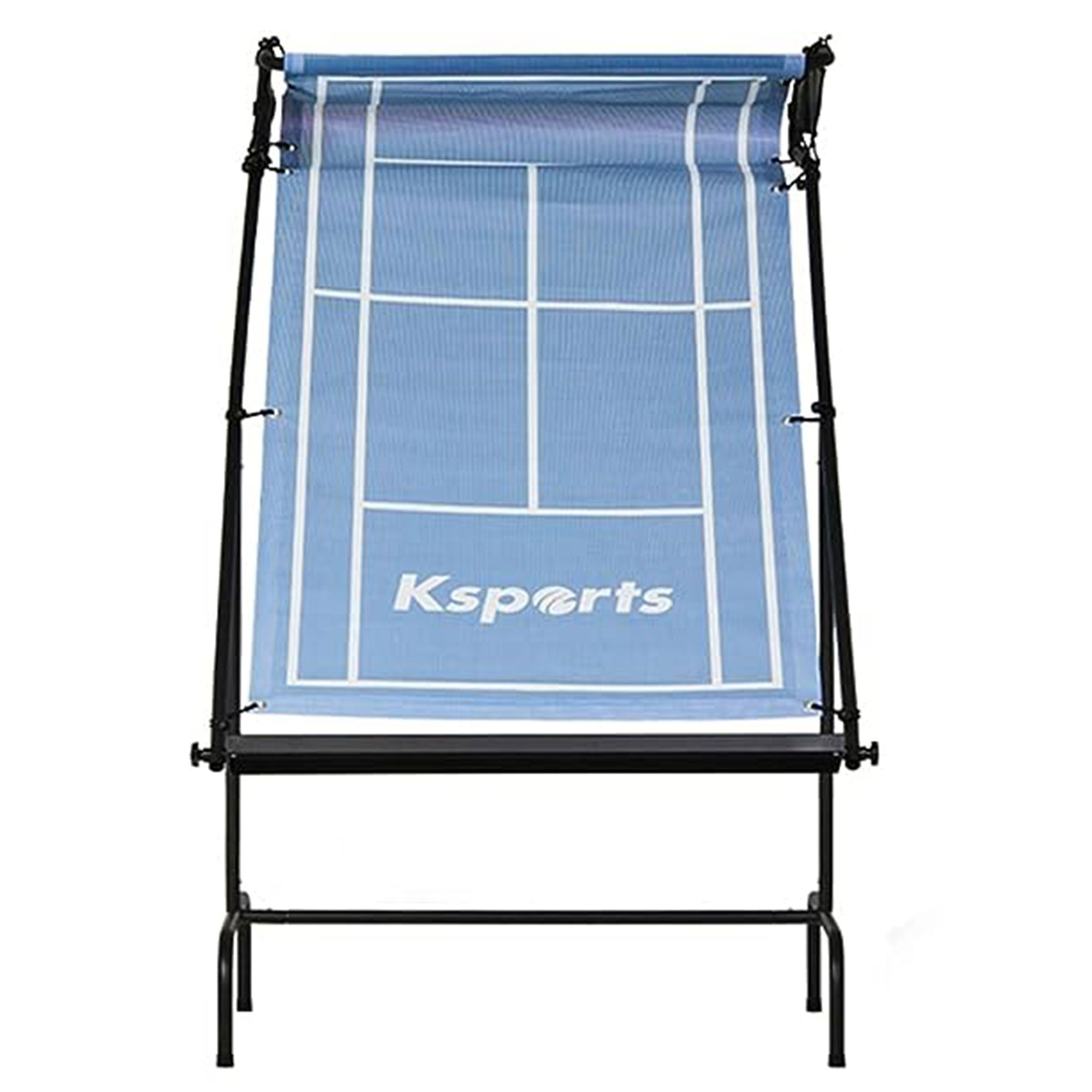 Ksports Racket Sports Indoor Outdoor Tennis Rebounder Net with Carry Bag, Blue - Smart-nests