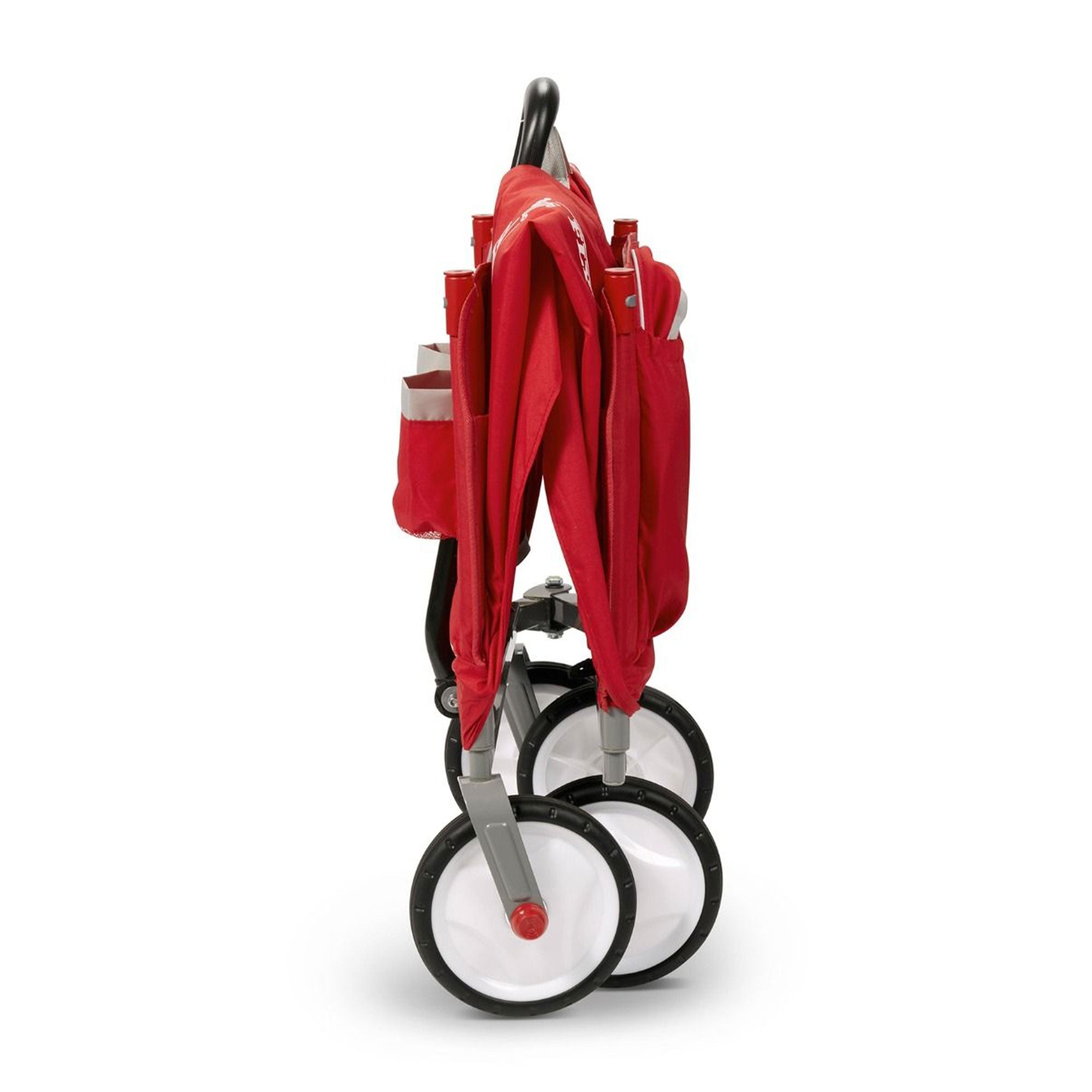 Radio Flyer 3 in 1 EZ Fold Wagon with Canopy, Red - Smart-nests
