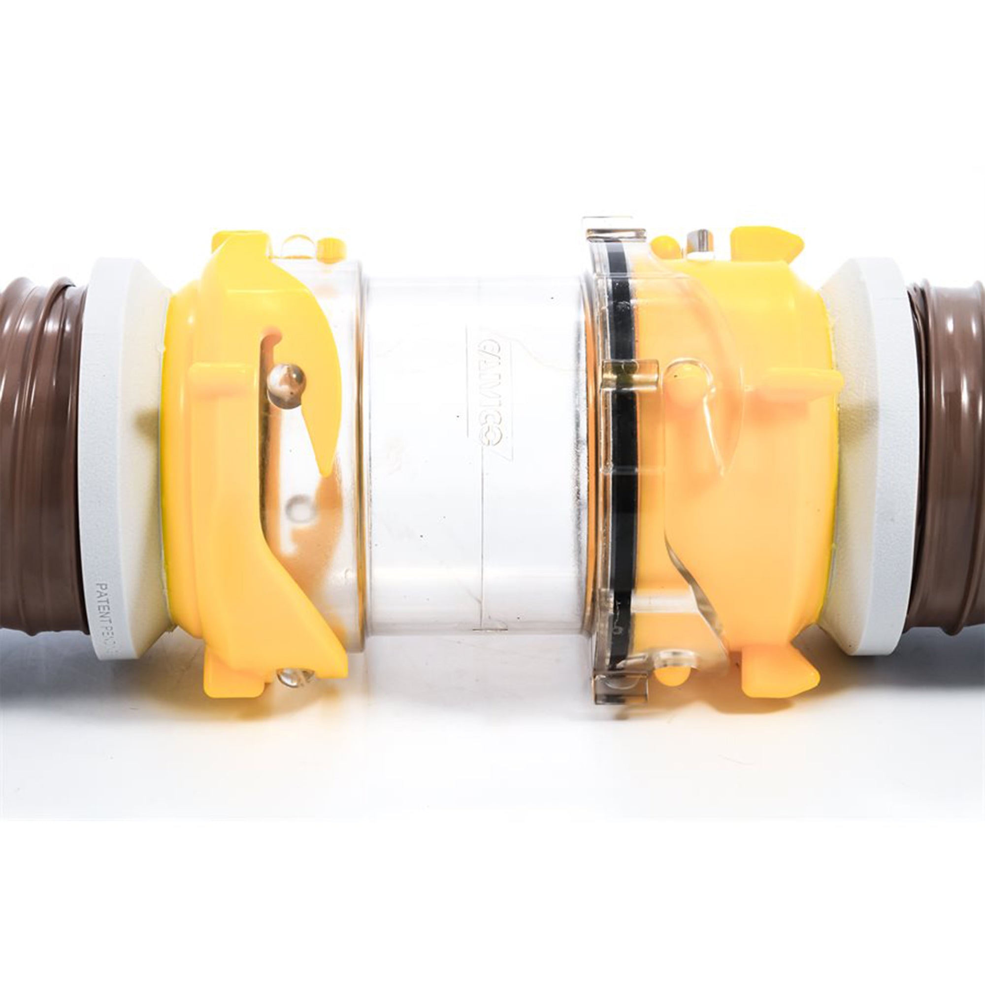 Camco 3.5" Non-Restrictive RV Sewer Hose Outlet Extender, Clear Plastic Adapter - Smart-nests