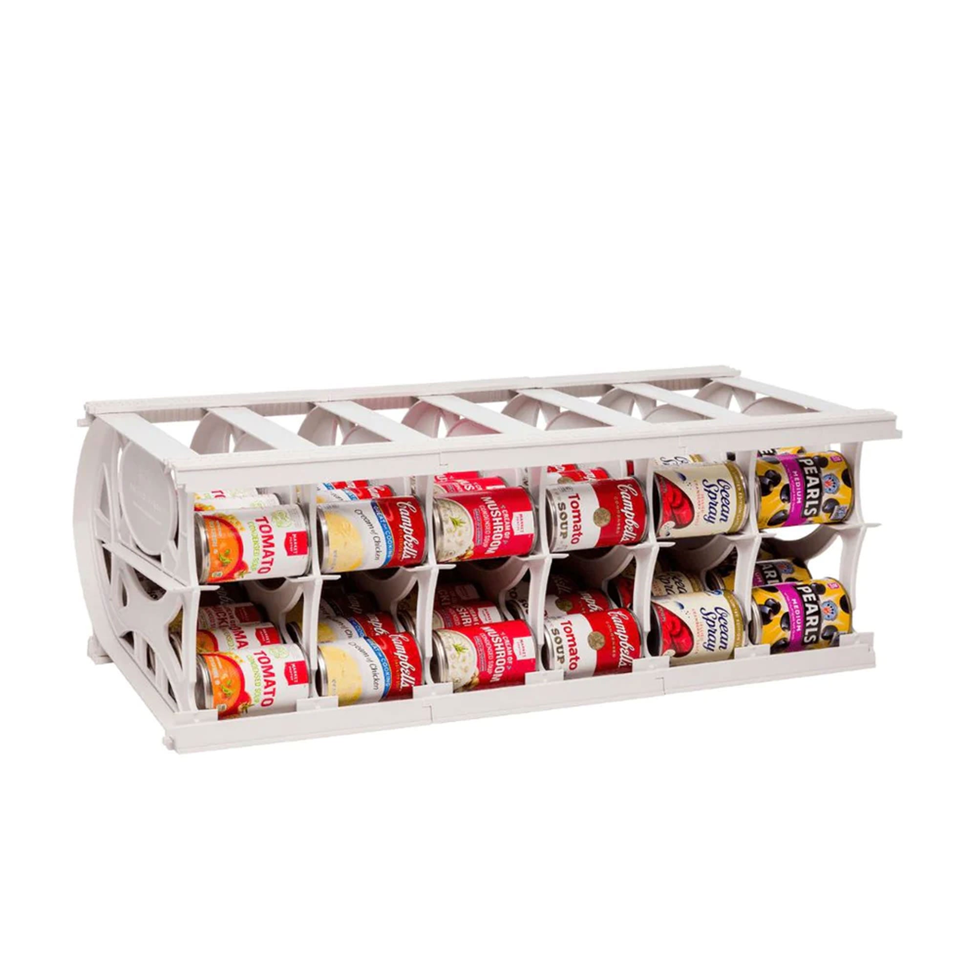 Shelf Reliance Cansolidator 60 Can Rotating Canned Food & Soda Storage, USA Made - Smart-nests