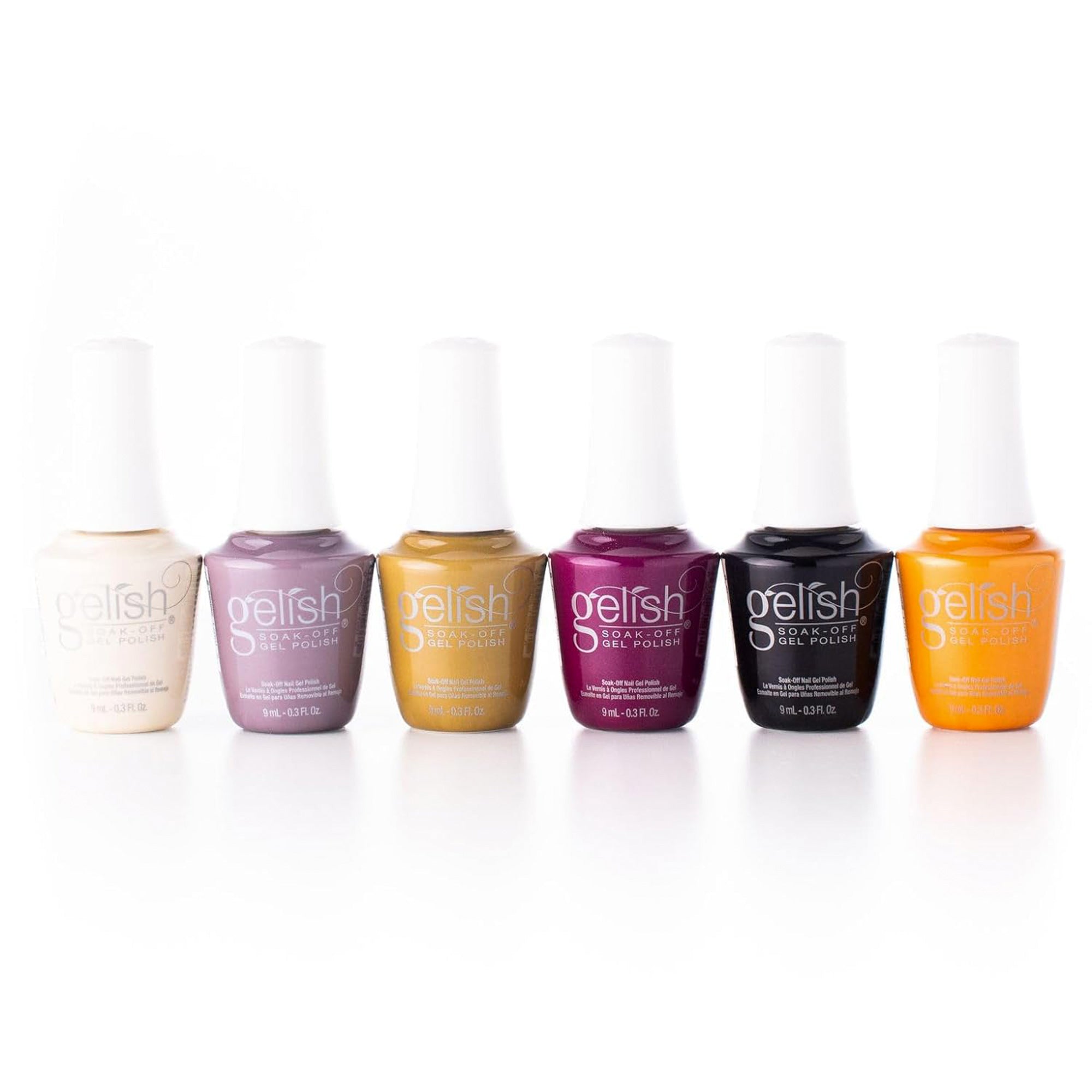 Gelish Fall 2023 Change of Pace Collection Soak Off Gel Nail Polish, (6 Pack) - Smart-nests