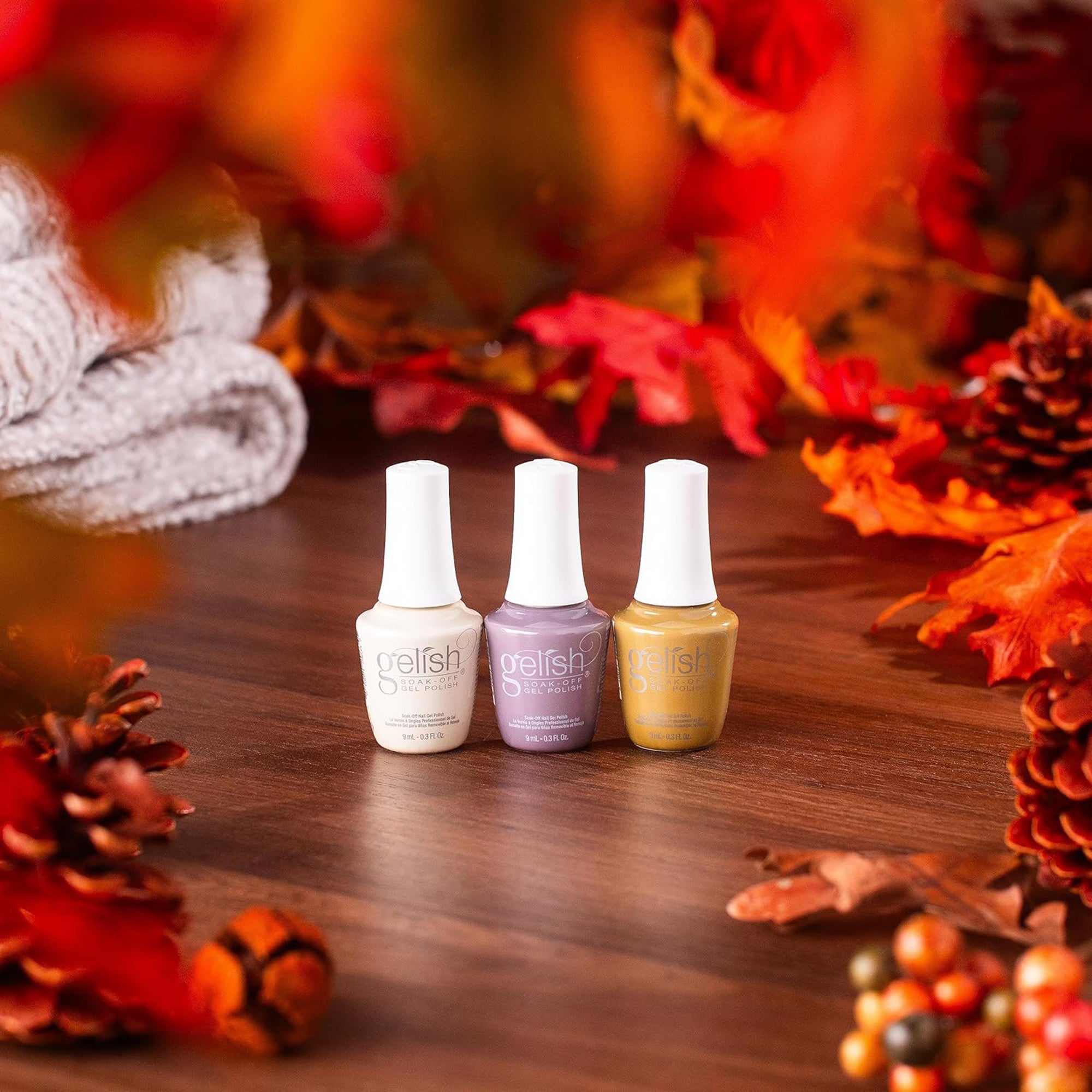 Gelish Fall 2023 Change of Pace Collection Soak Off Gel Nail Polish, (6 Pack) - Smart-nests
