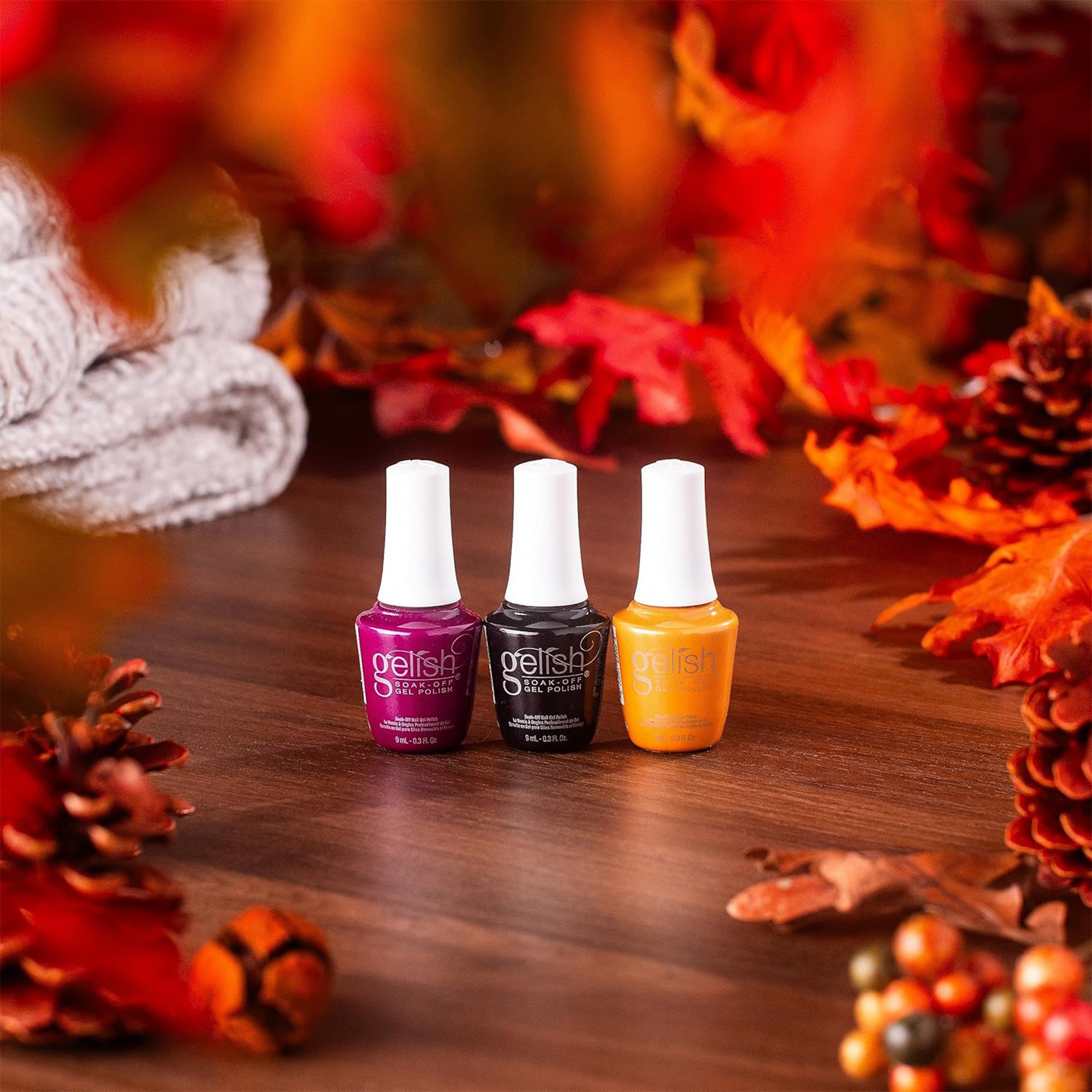 Gelish Fall 2023 Change of Pace Collection Soak Off Gel Nail Polish, (6 Pack) - Smart-nests
