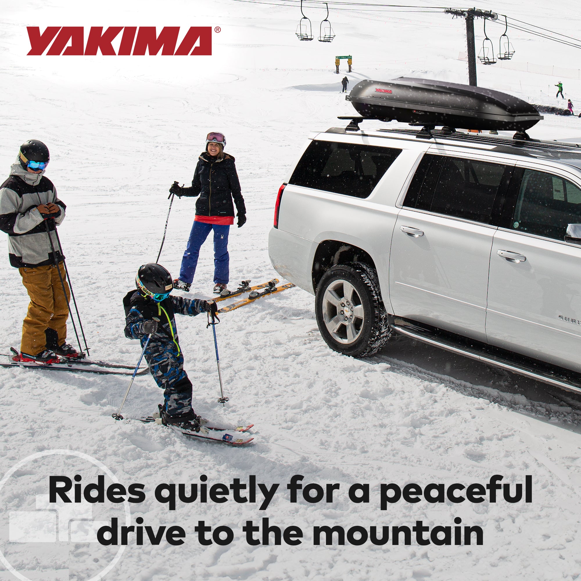 Yakima RocketBox Pro 14 Roof Cargo Box Carrier for StreamLine Crossbar, Black