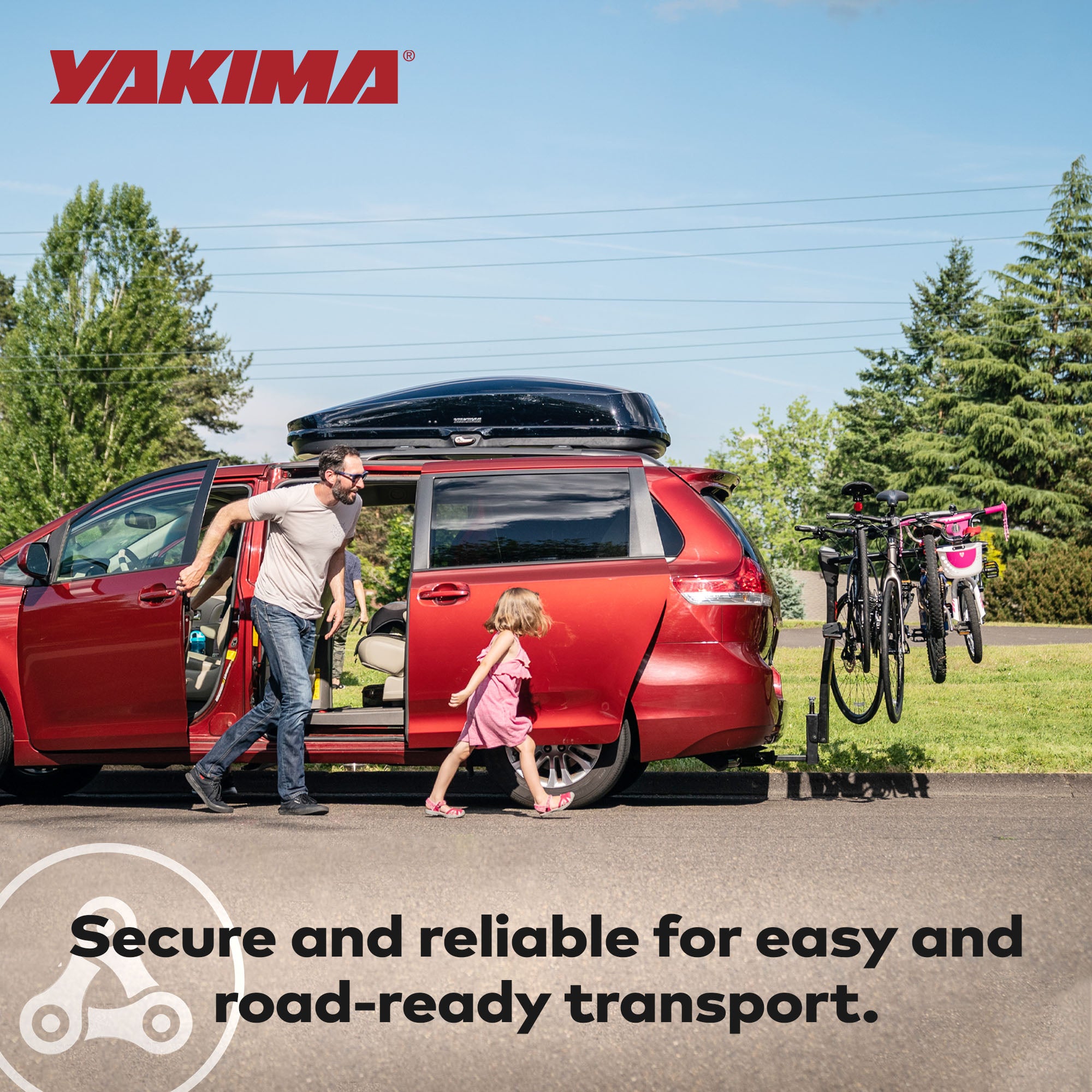 Yakima DoubleDown 4 Tilting Hitch-Mounted Bike Rack for Cars, SUVs, & Trucks - Smart-nests