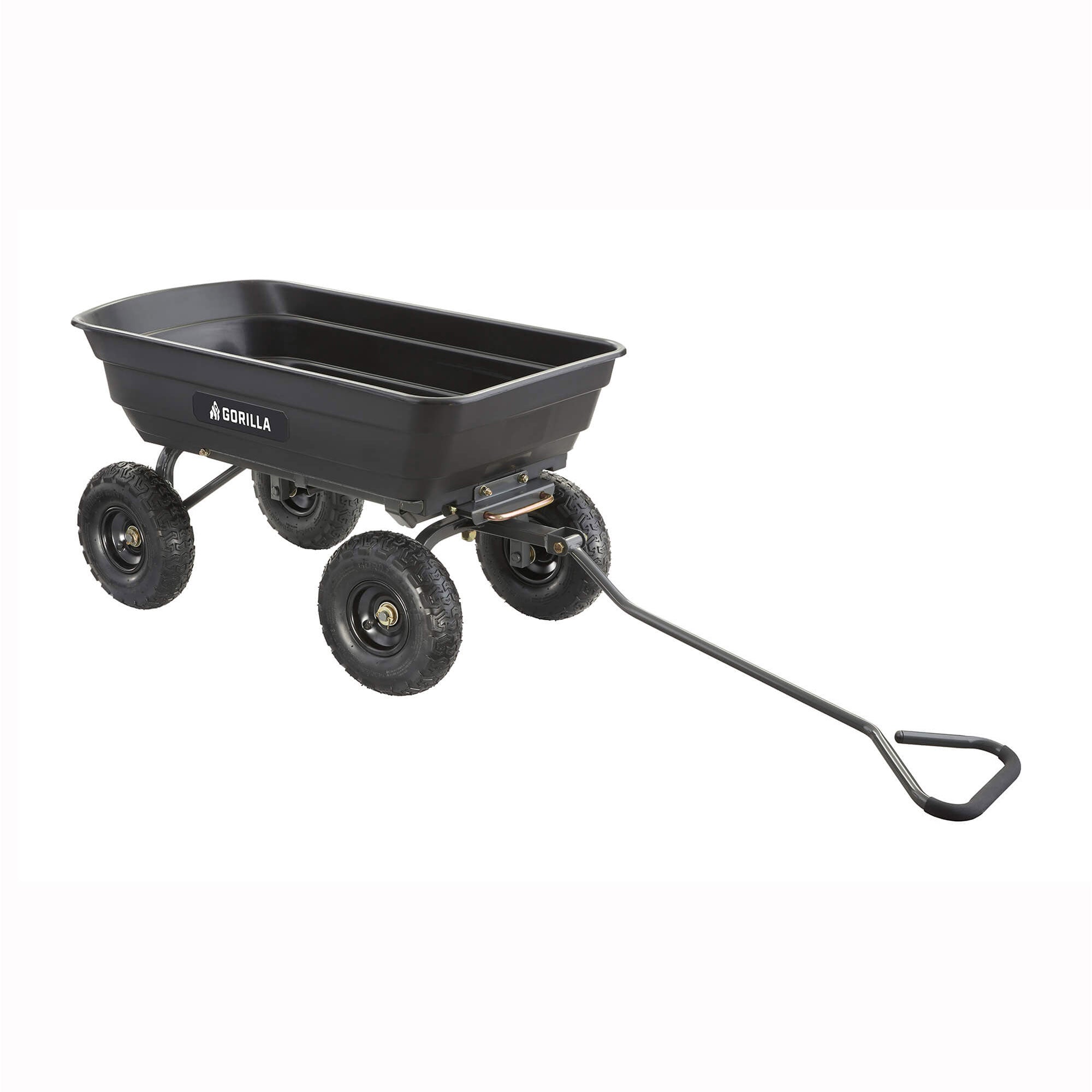 Gorilla Carts Poly Garden Dump Cart Camping Beach Wagon, 600 Pound Capacity - Smart-nests
