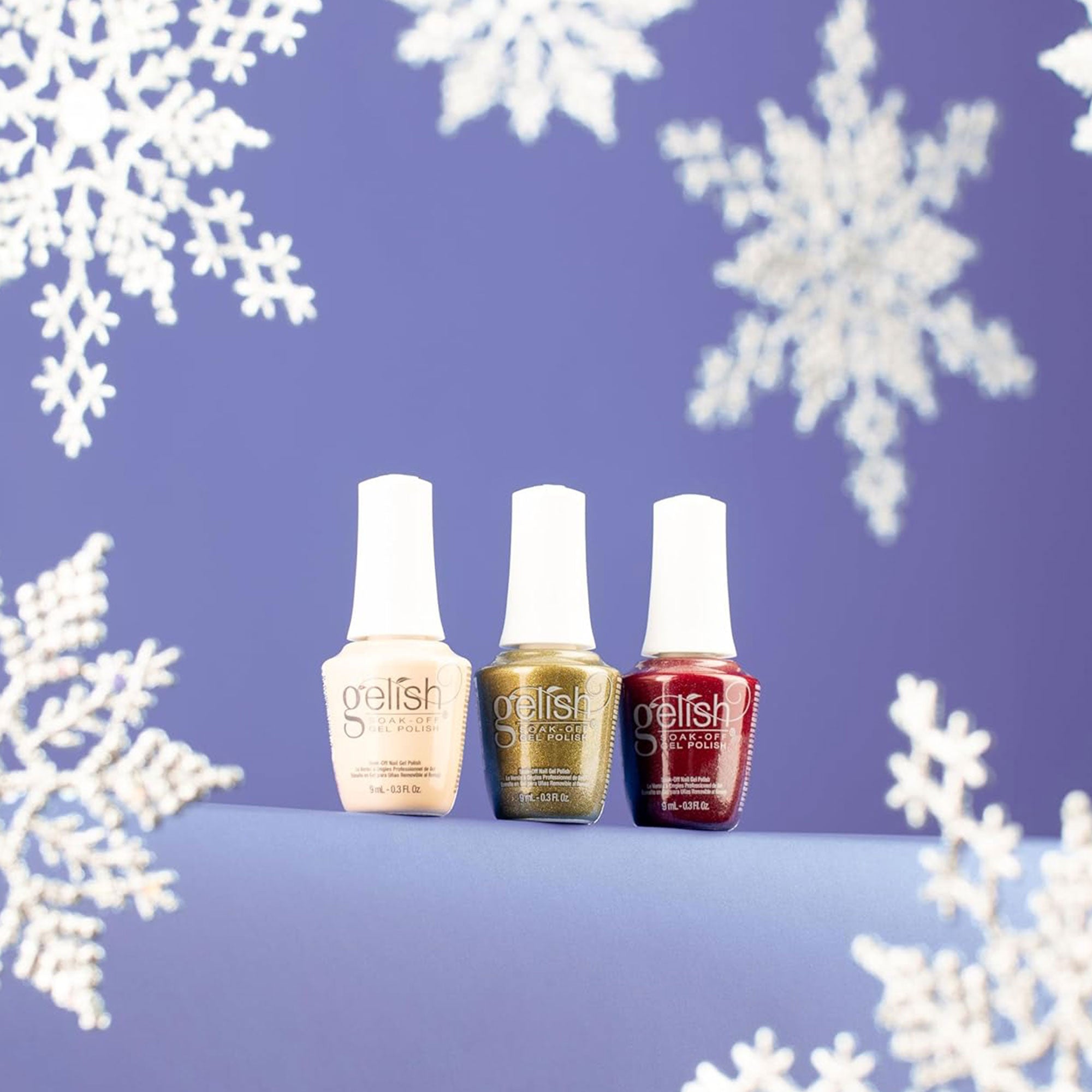 Gelish Mini Holiday 2023 On My Wish List Nail Polish Bottle Manicure Set, 6 Pack - Smart-nests