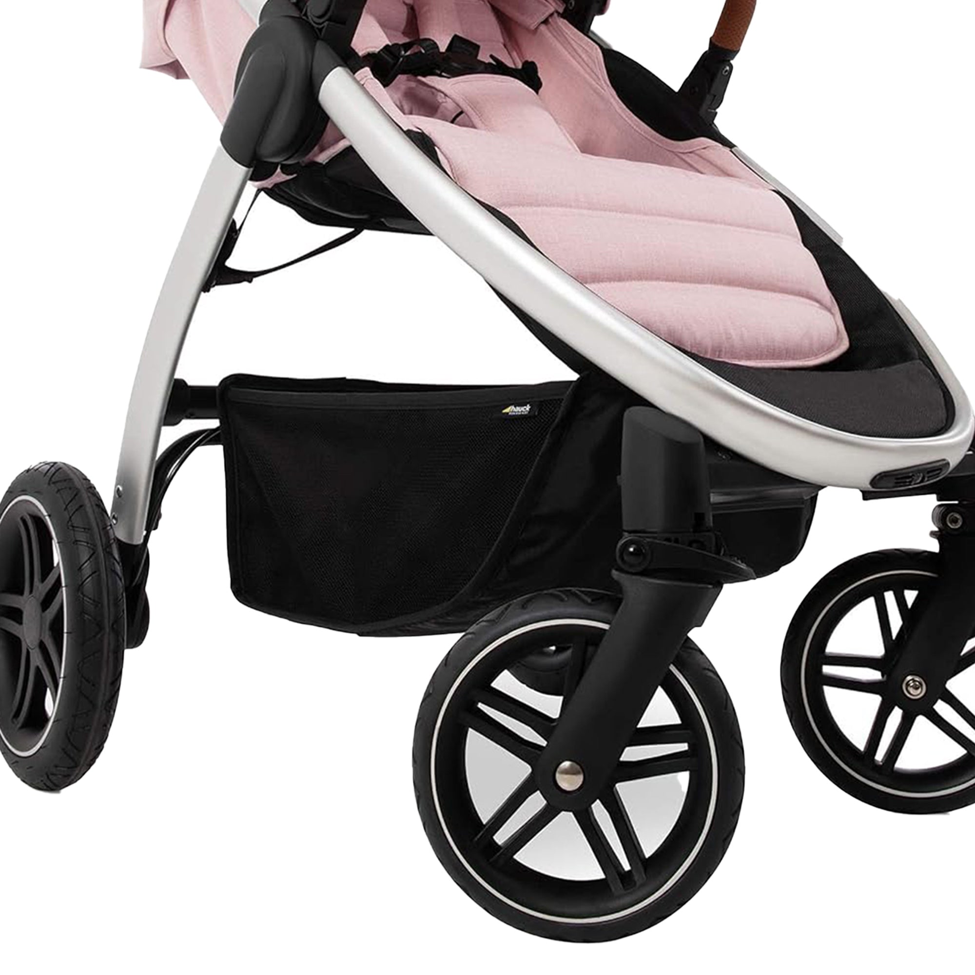 hauck Uptown Deluxe Folding Stroller with Cup Holder and Canopy, Melange Rose - Smart-nests
