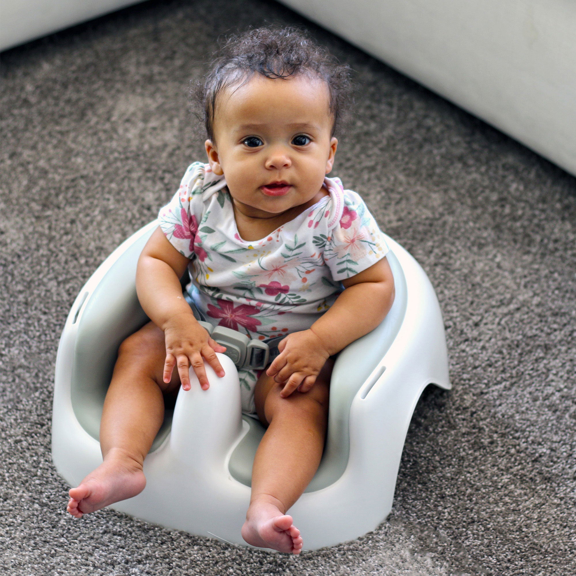 Bumbo Floor Seat LITE Combo with Detachable Feeding Playtime Tray Accessory - Smart-nests