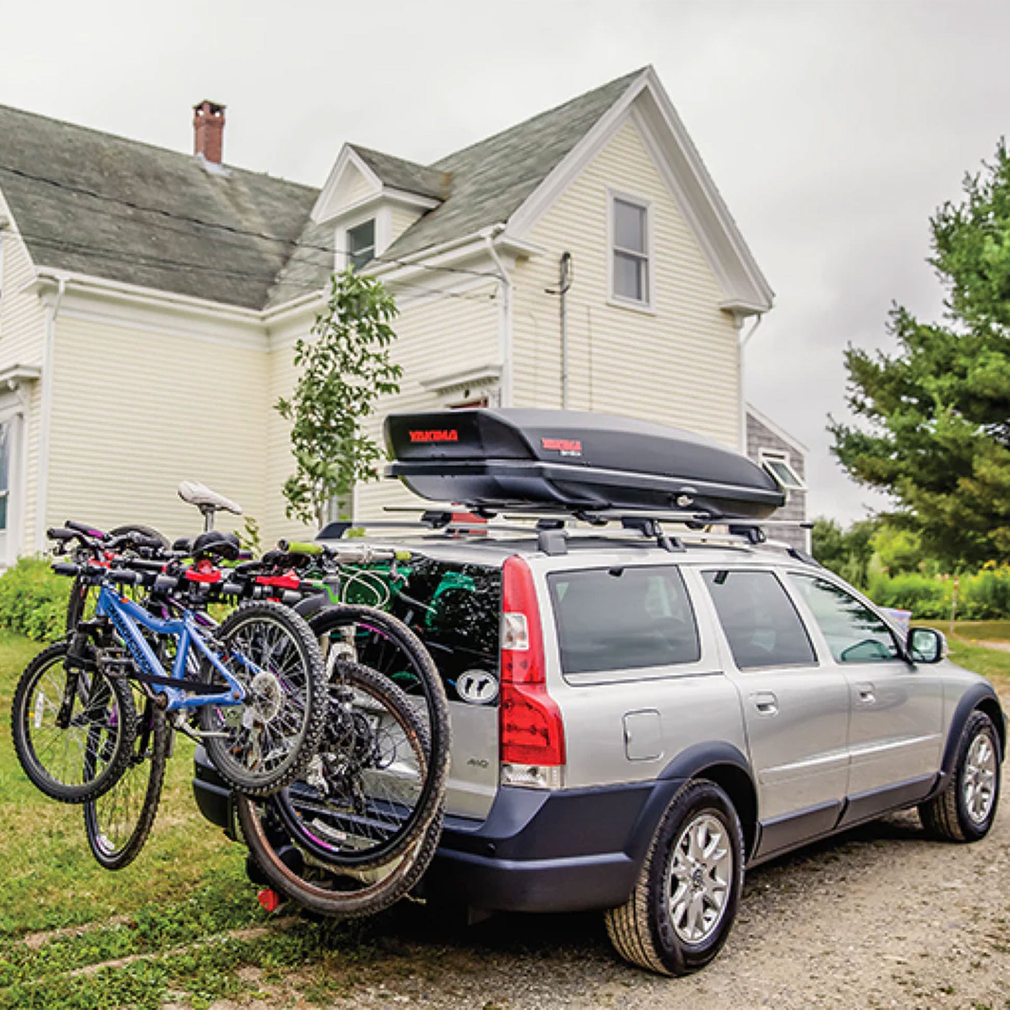 Yakima RidgeBack Tilt Away Hitch Rack Holds for Cars, SUVs, Trucks