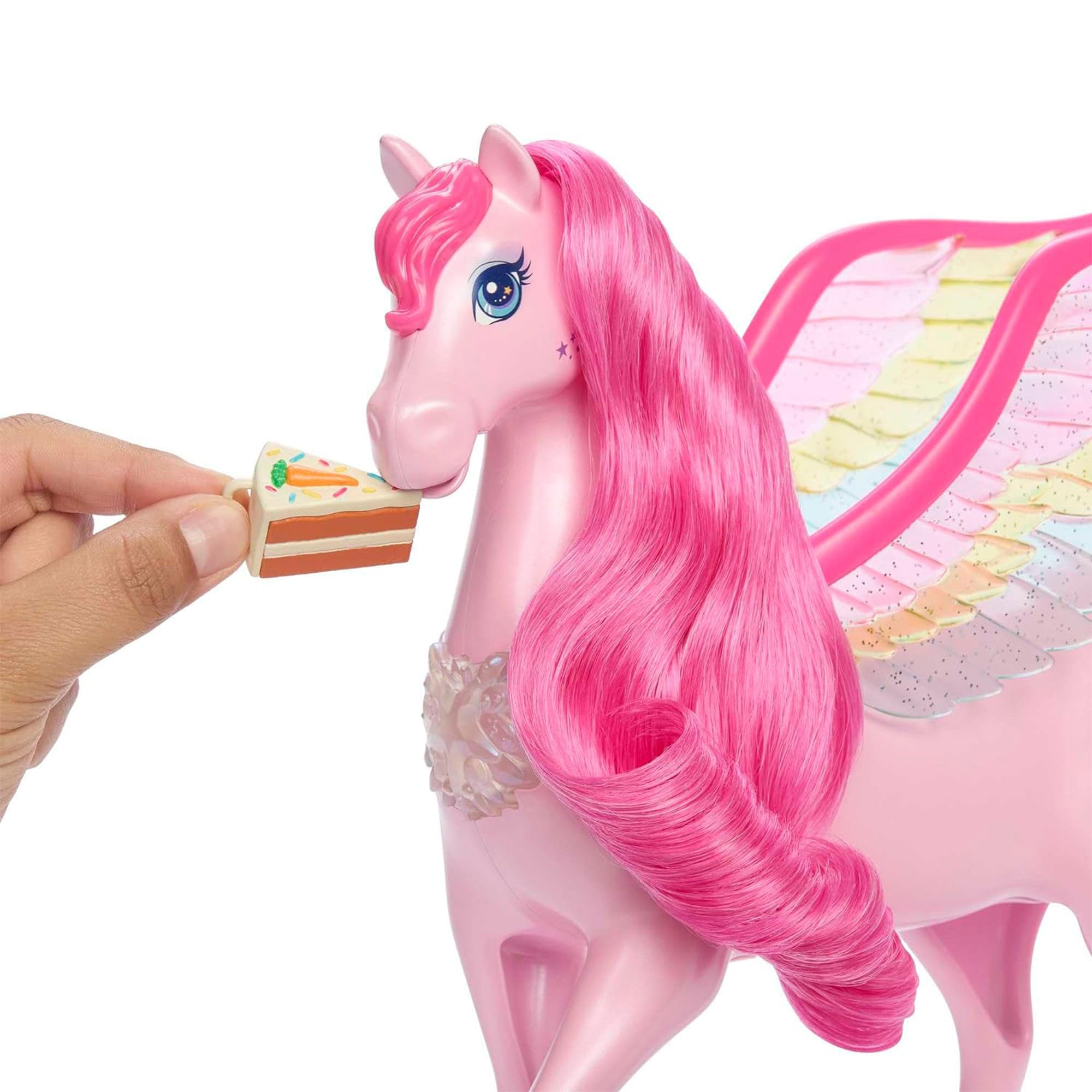 Barbie A Touch of Magic Pegasus Winged Horse and Puppy Toy and Accessories, Pink - Smart-nests