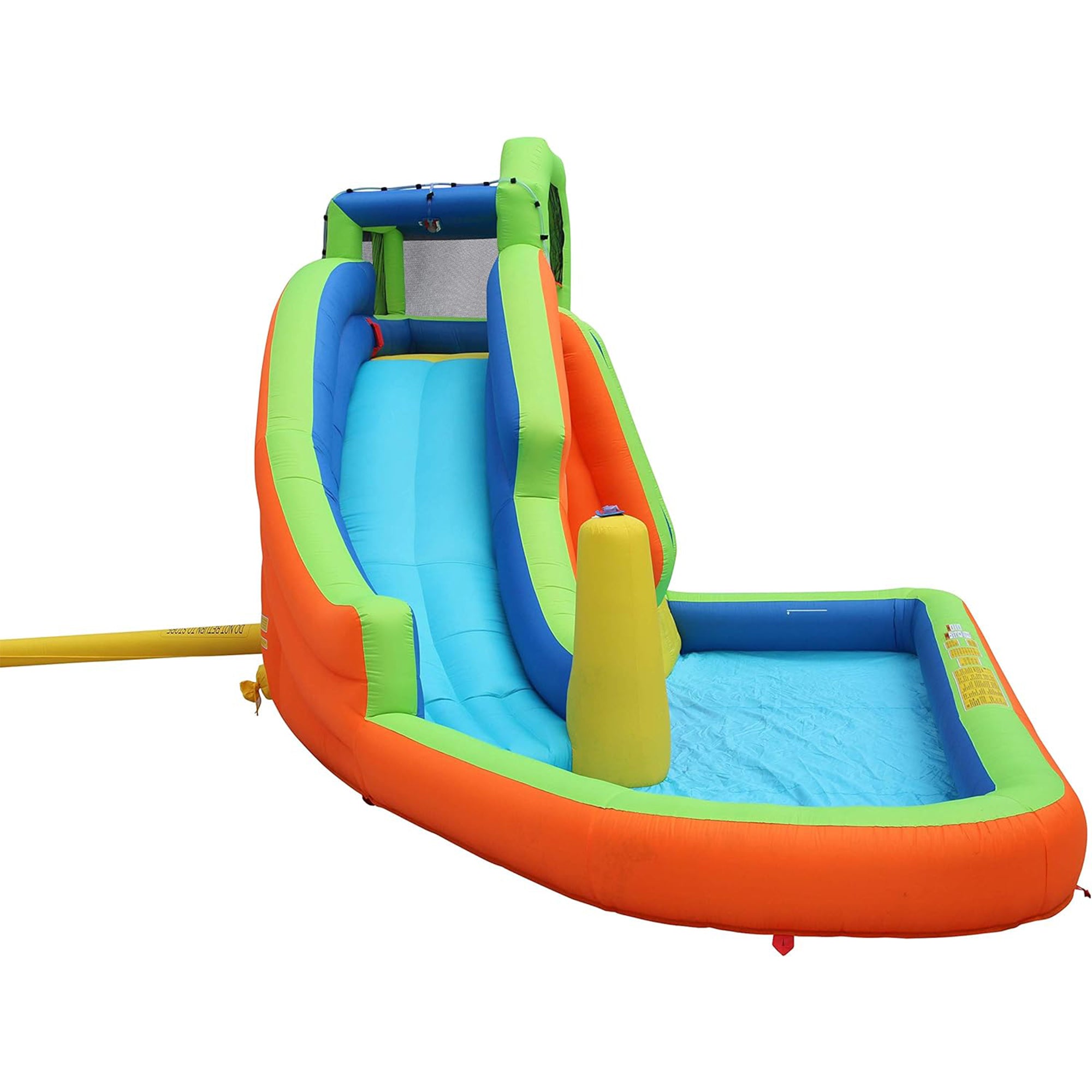 Banzai Gushing Geyser Water-Spraying Inflatable Pool Water Park Set, Multicolor - Smart-nests