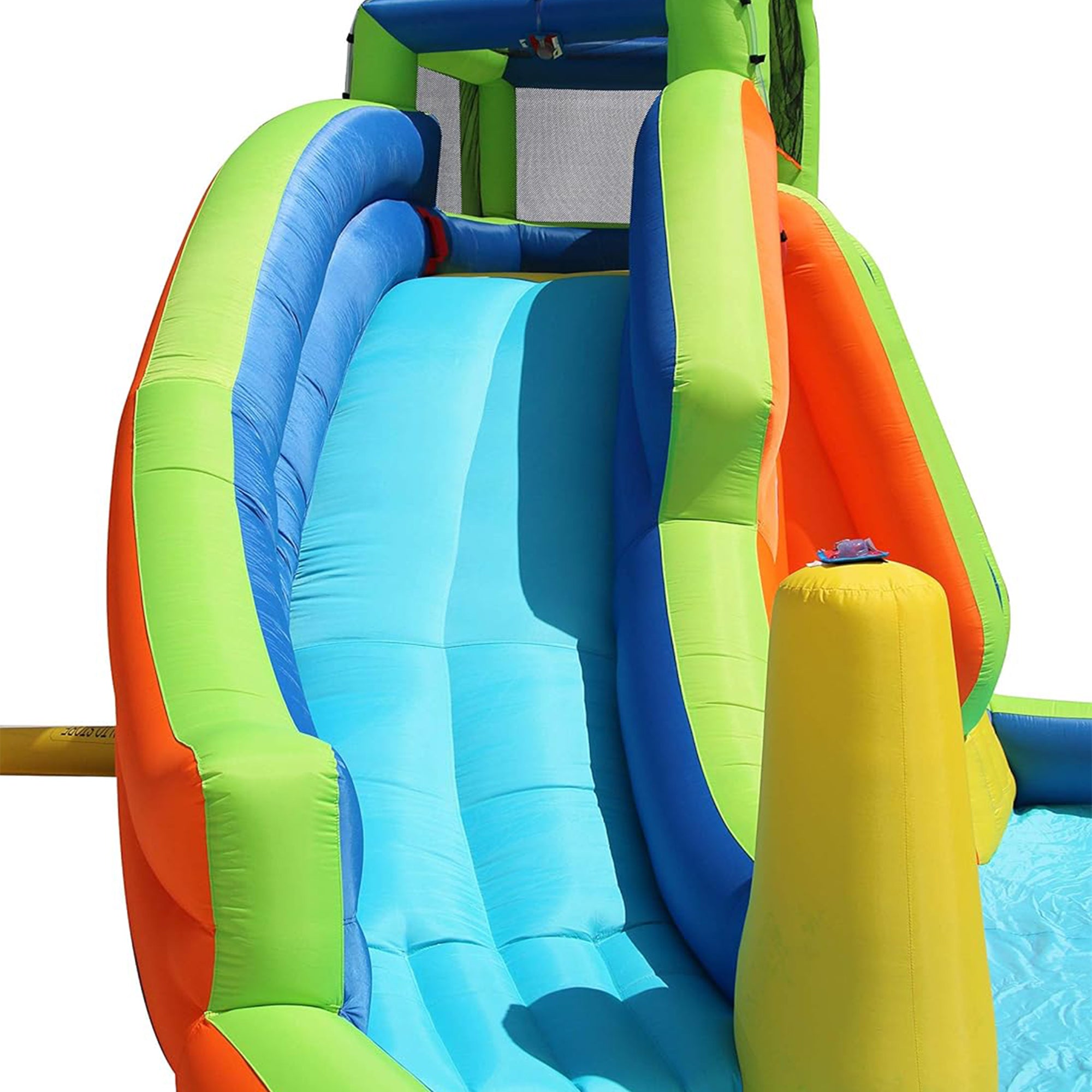 Banzai Gushing Geyser Water-Spraying Inflatable Pool Water Park Set, Multicolor - Smart-nests