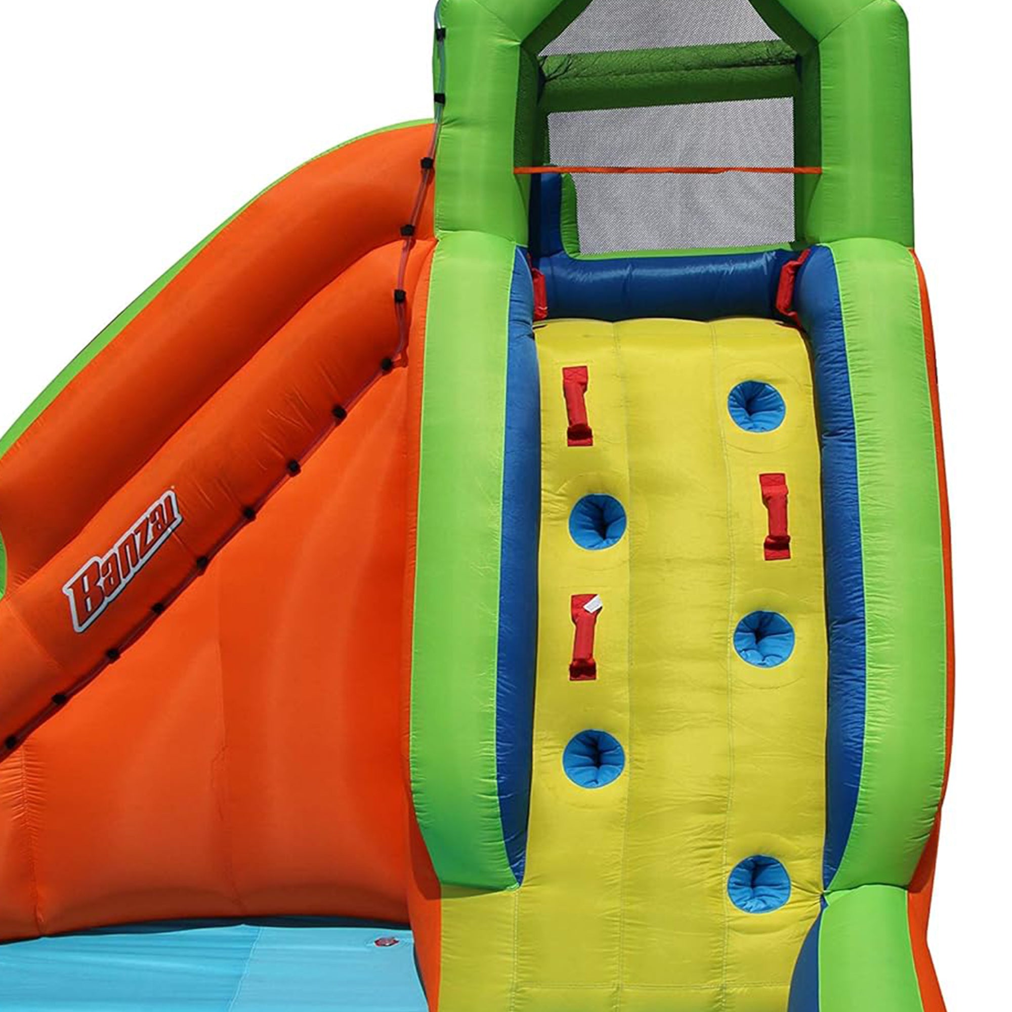 Banzai Gushing Geyser Water-Spraying Inflatable Pool Water Park Set, Multicolor - Smart-nests