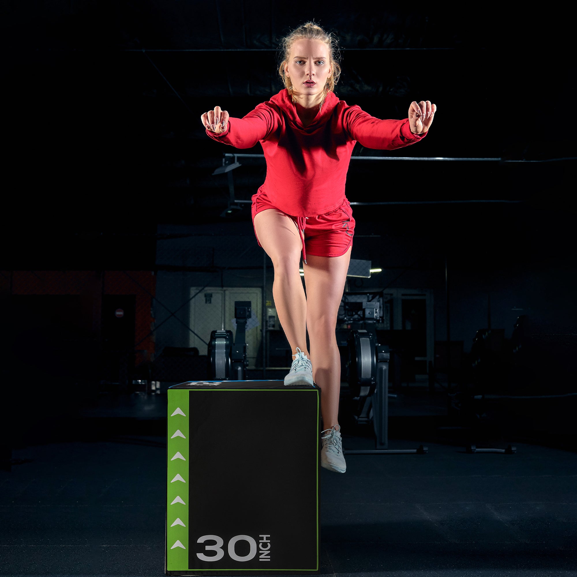 BalanceFrom Fitness 16 Pound Versatile 3 in 1 Plyometric Jumping Exercise Box - Smart-nests