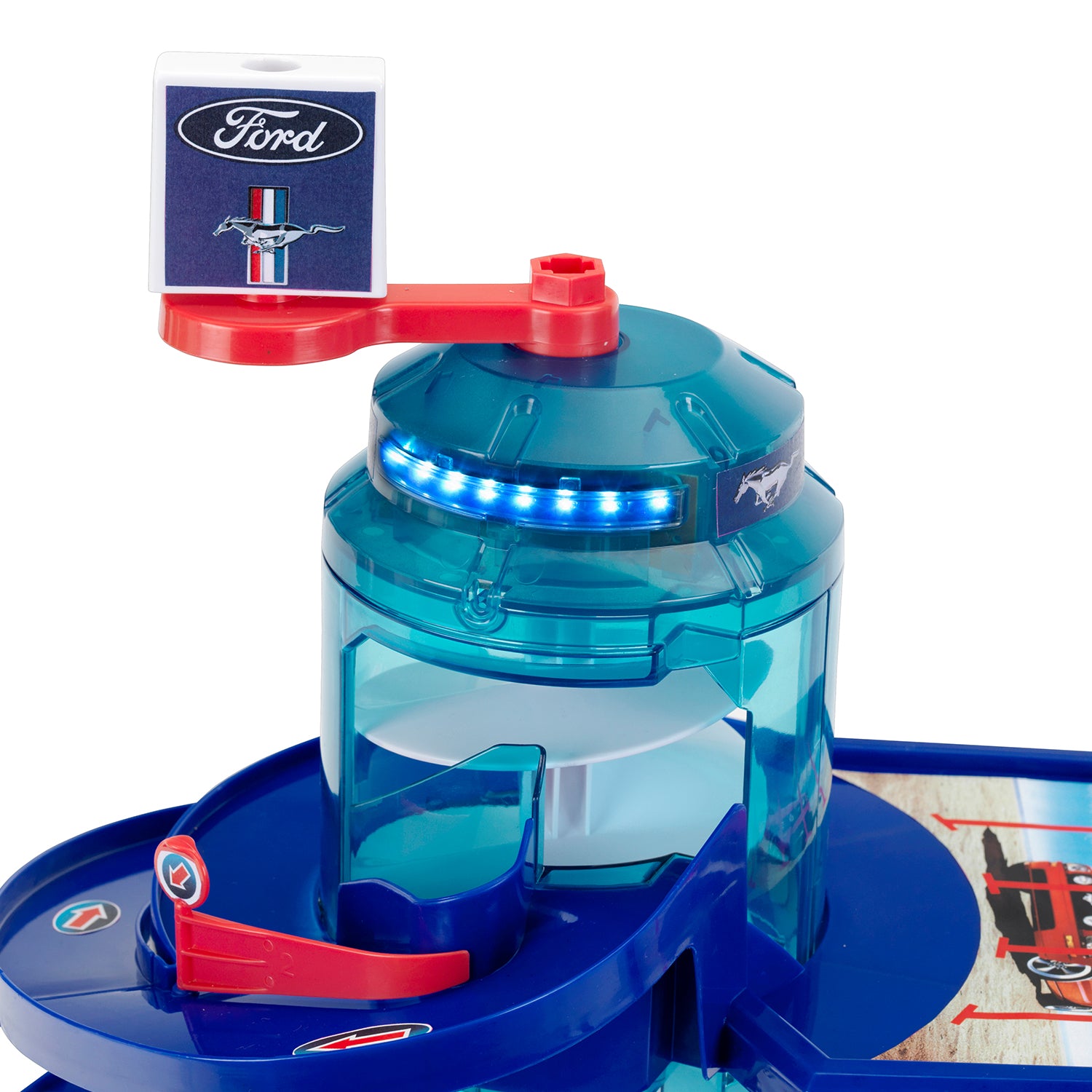 Theo Klein Ford Car Service Helix Parking Garage Toy Playset for Kids 3 and Up - Smart-nests