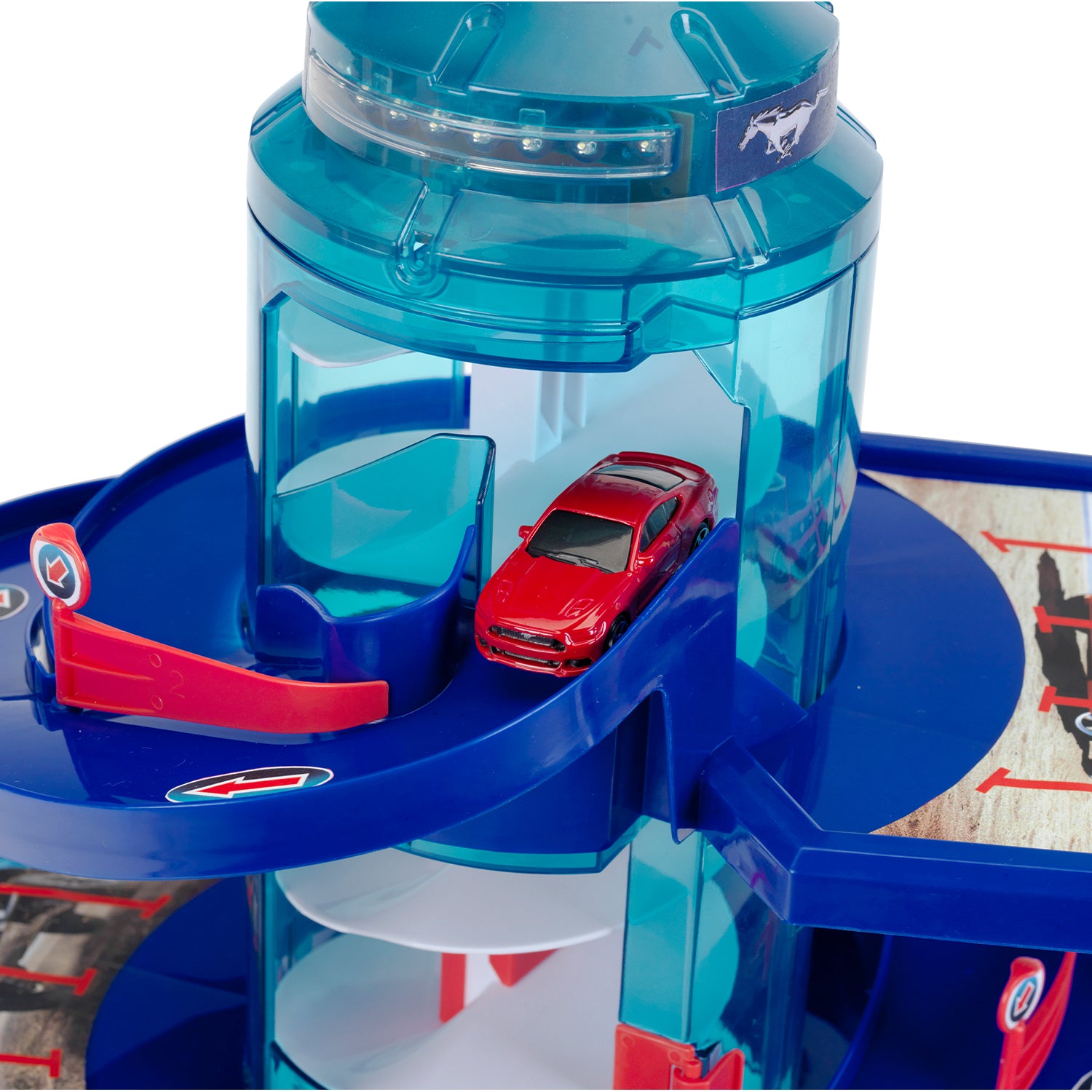 Theo Klein Ford Car Service Helix Parking Garage Toy Playset for Kids 3 and Up - Smart-nests