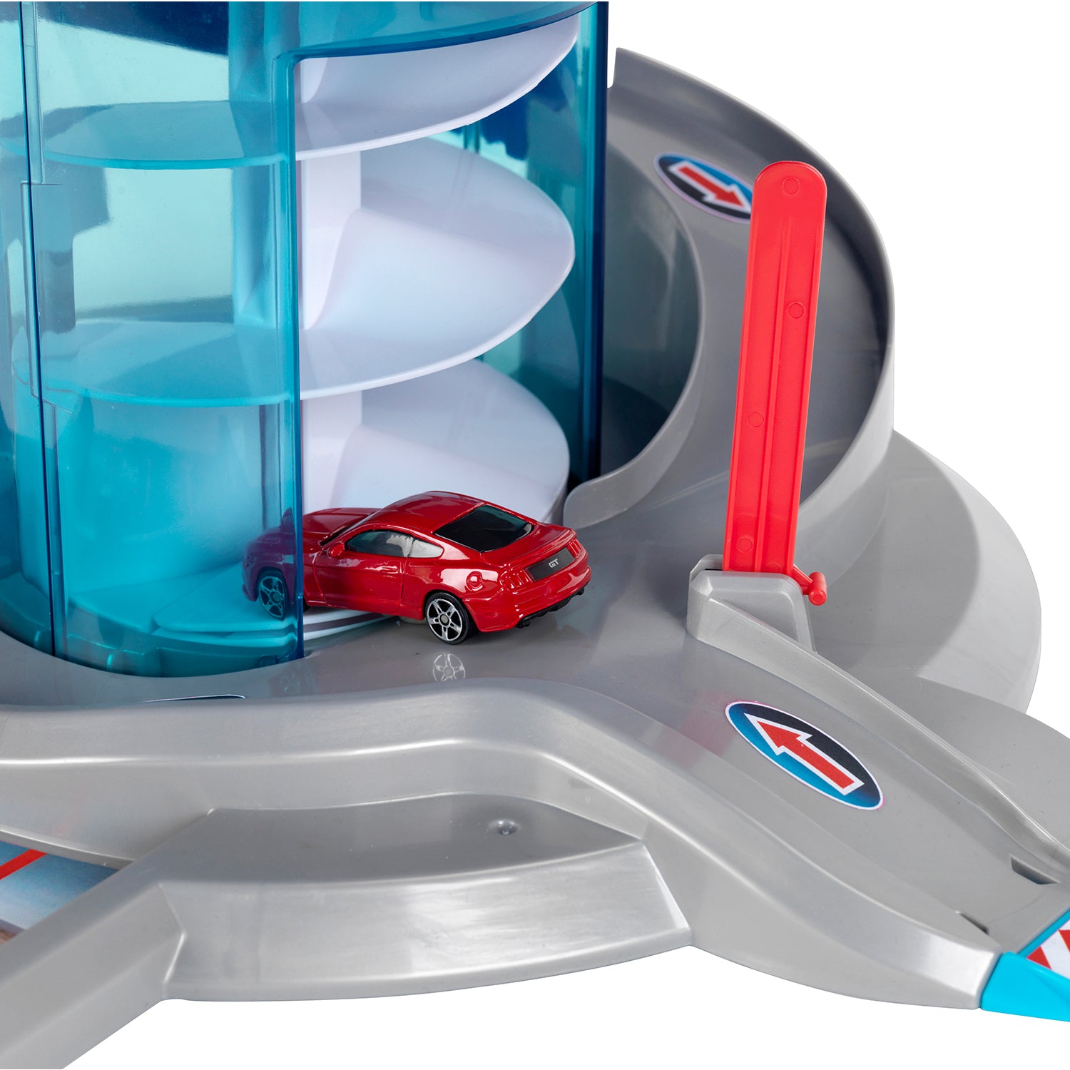 Theo Klein Ford Car Service Helix Parking Garage Toy Playset for Kids 3 and Up - Smart-nests