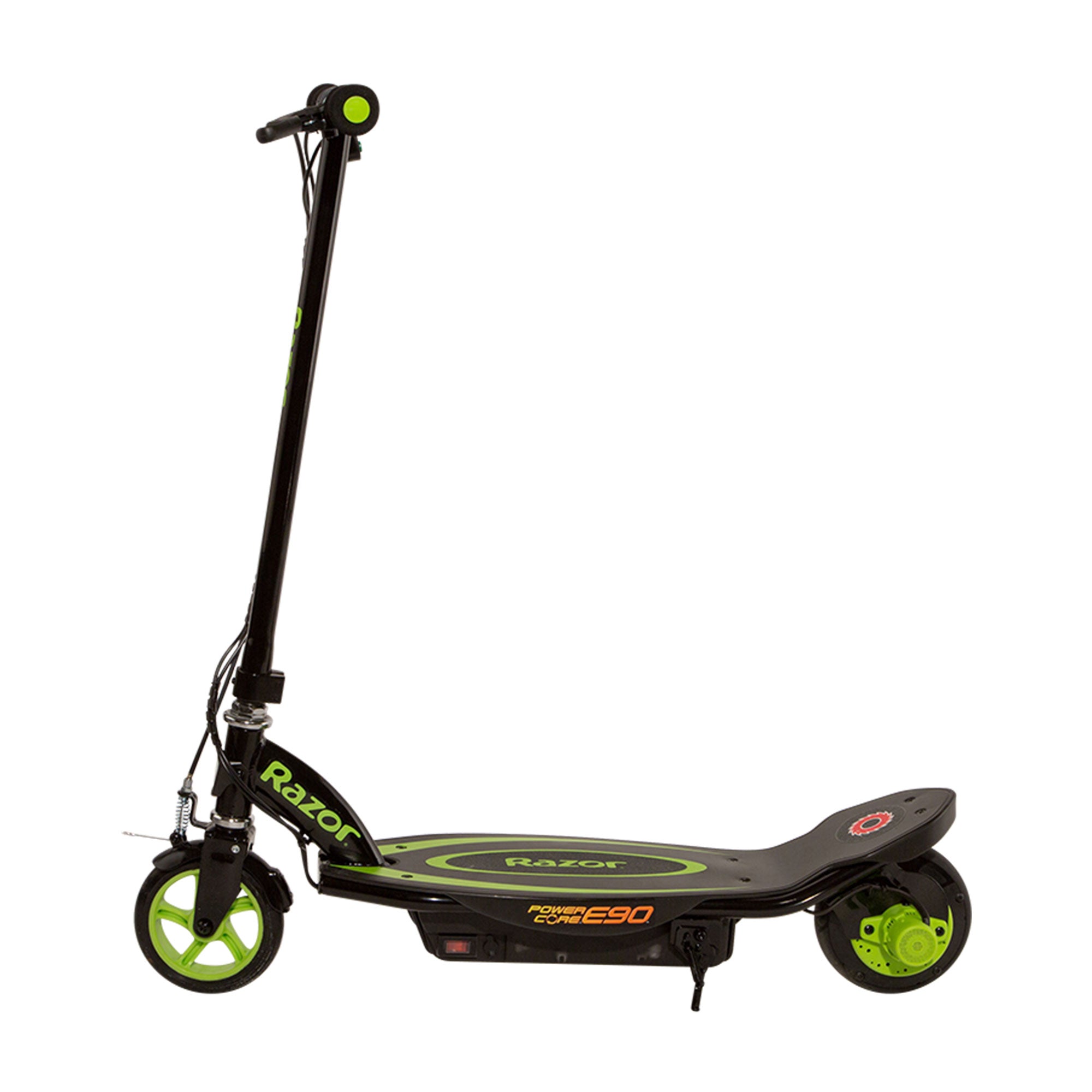 Razor Power Core Sleek Electric Scooter w/Push Button Throttle, Green(For Parts) - Smart-nests
