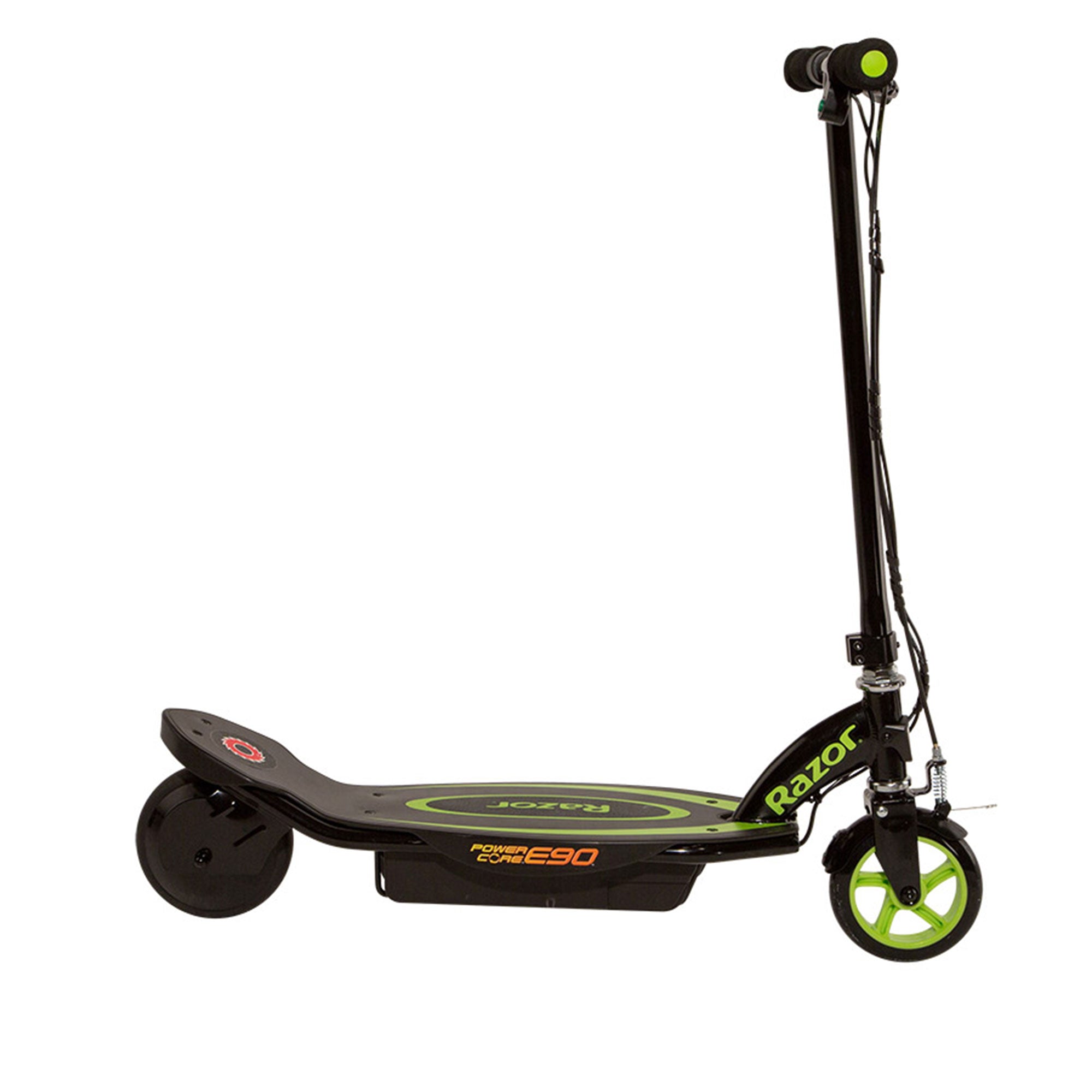Razor Power Core Sleek Electric Scooter w/Push Button Throttle, Green(For Parts) - Smart-nests