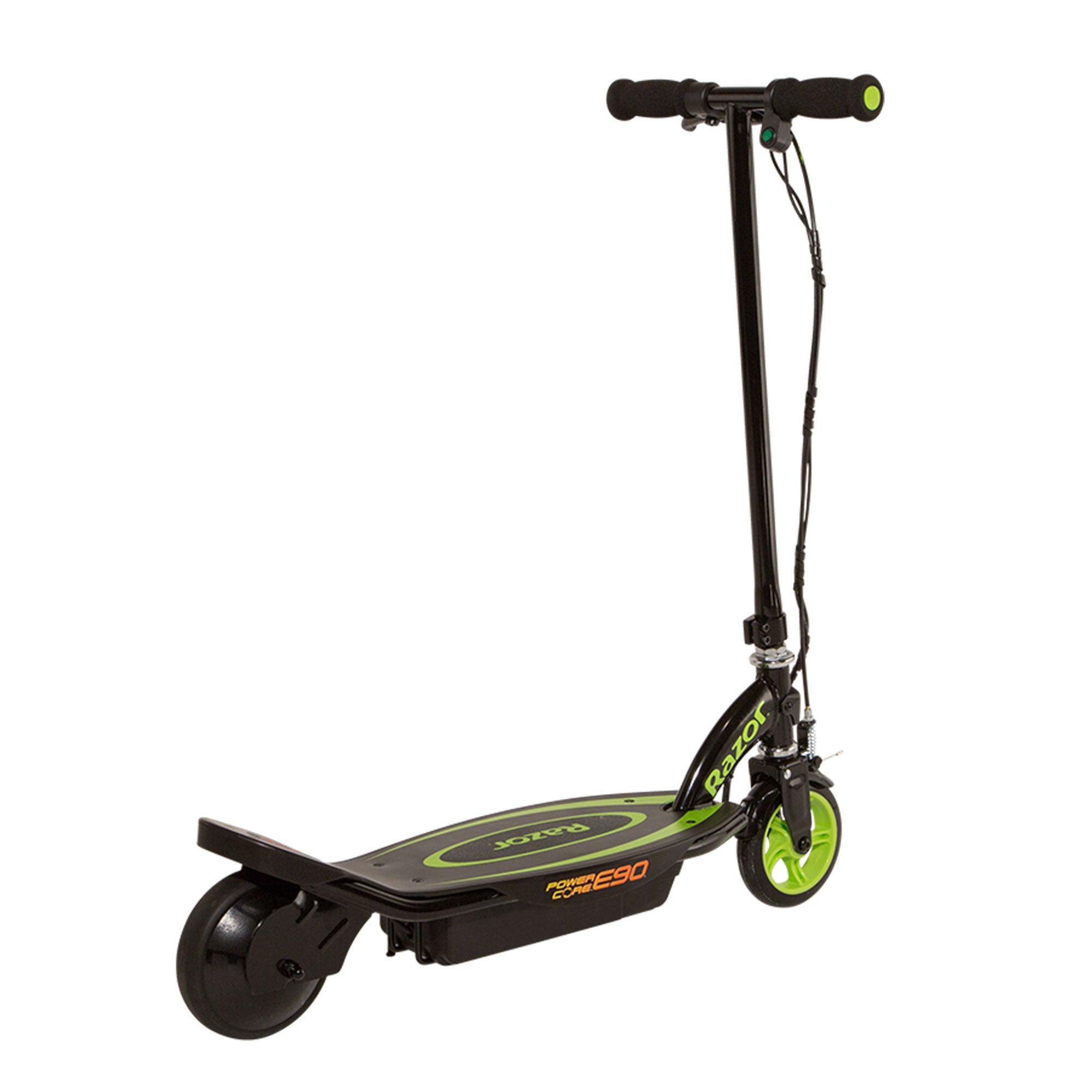 Razor Power Core Sleek Electric Scooter w/Push Button Throttle, Green(For Parts) - Smart-nests
